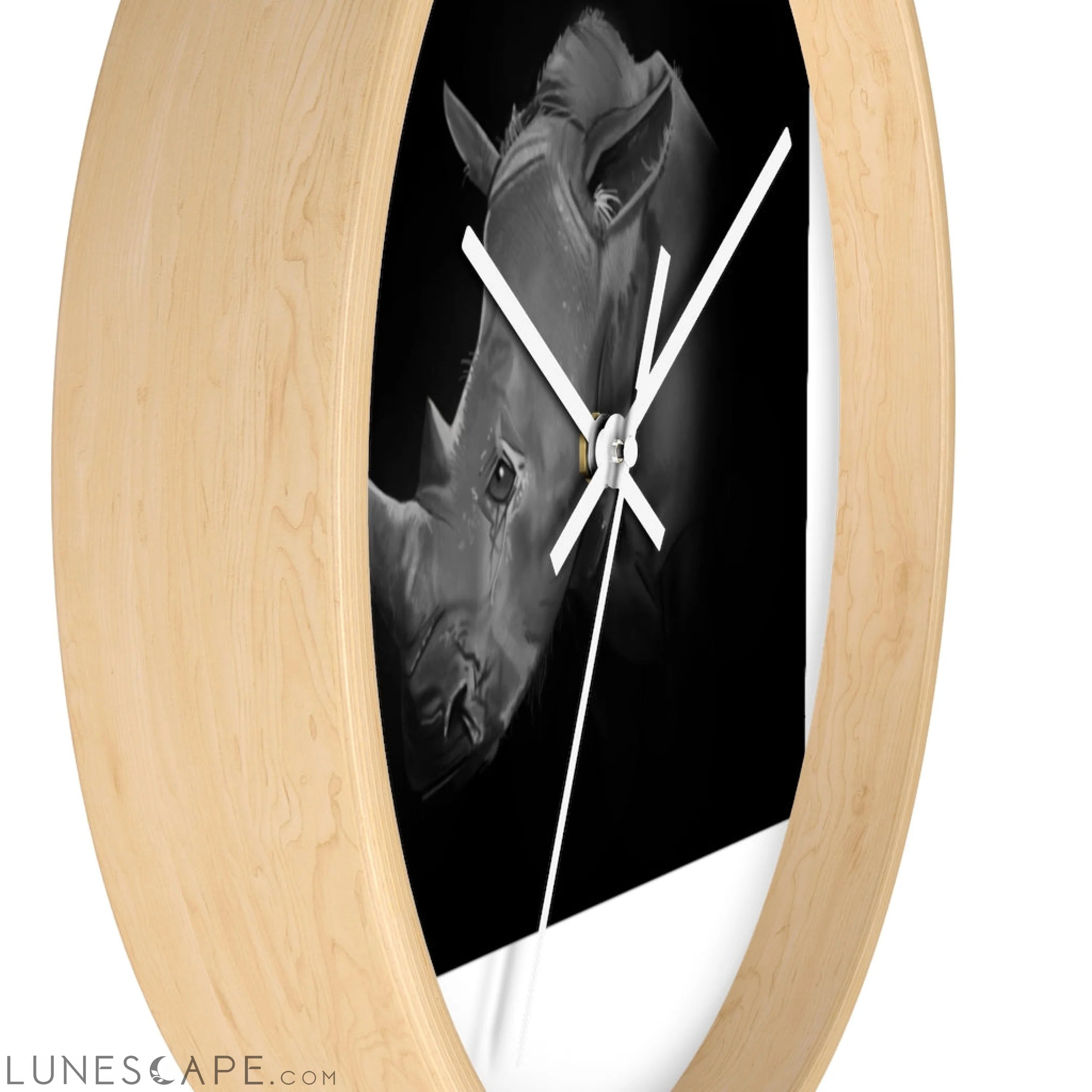 Rhino Wall clock LUNESCAPE