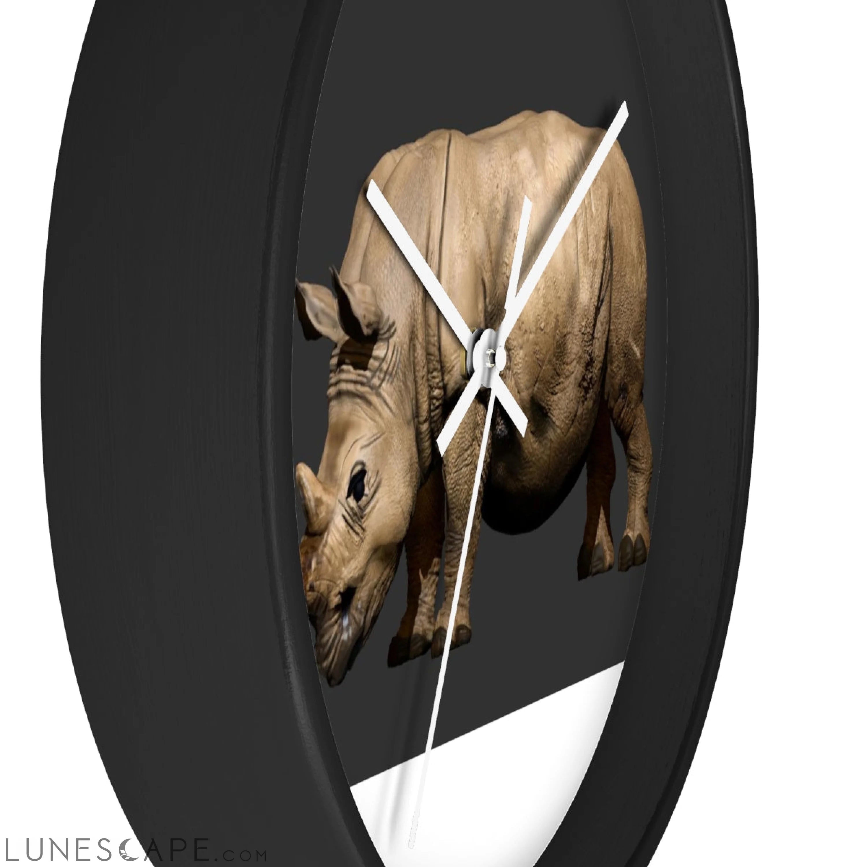 Rhino Wall clock LUNESCAPE