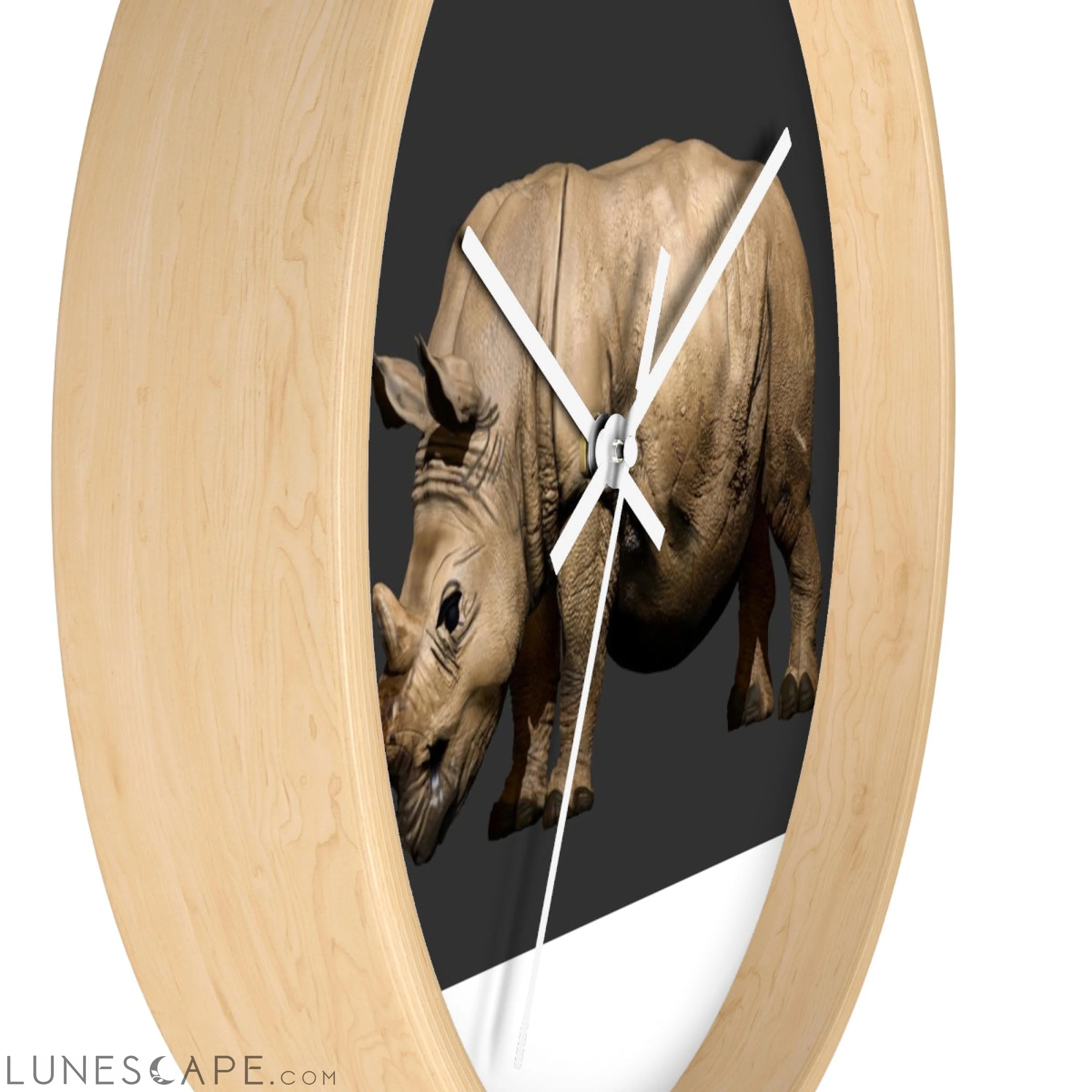 Rhino Wall clock LUNESCAPE