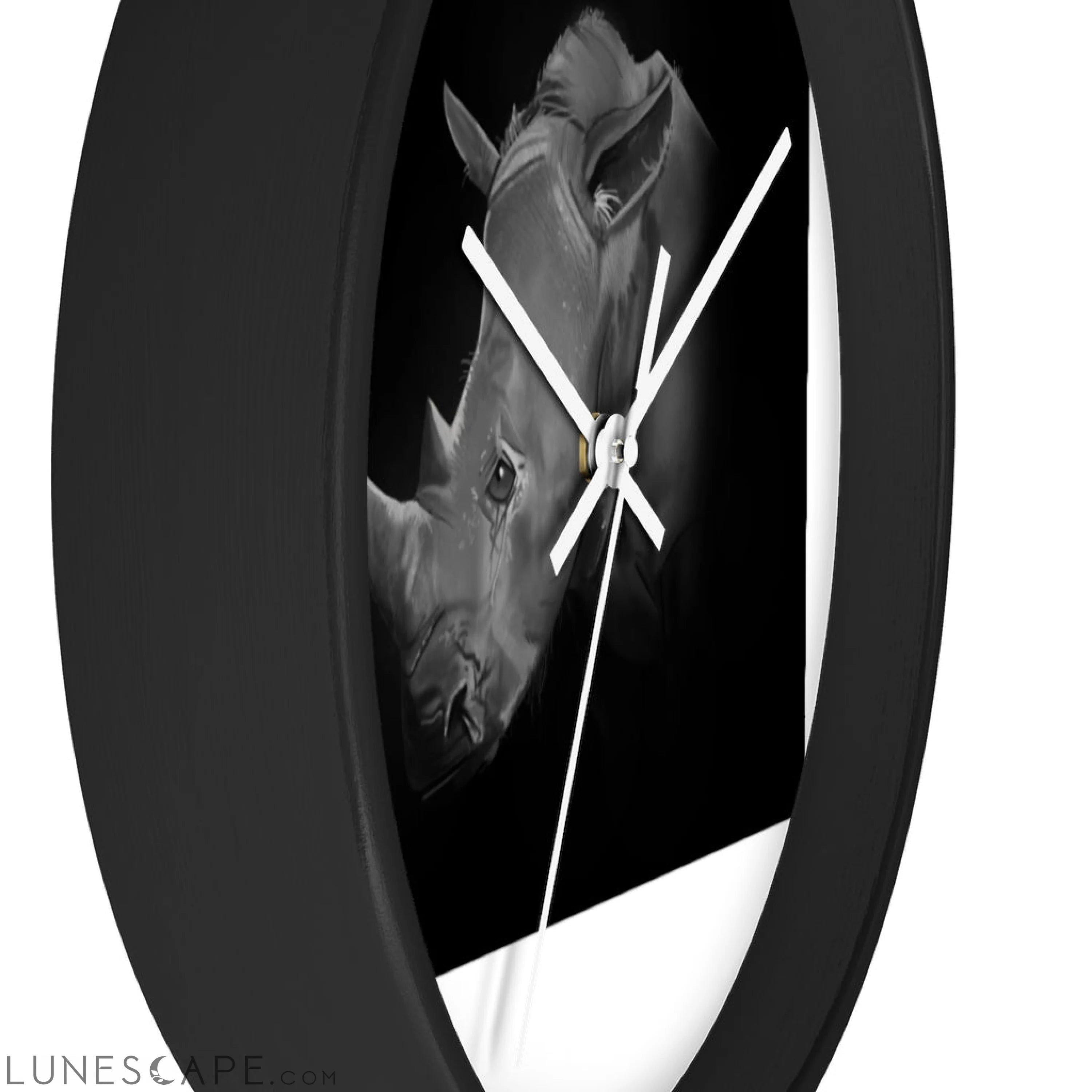Rhino Wall clock LUNESCAPE
