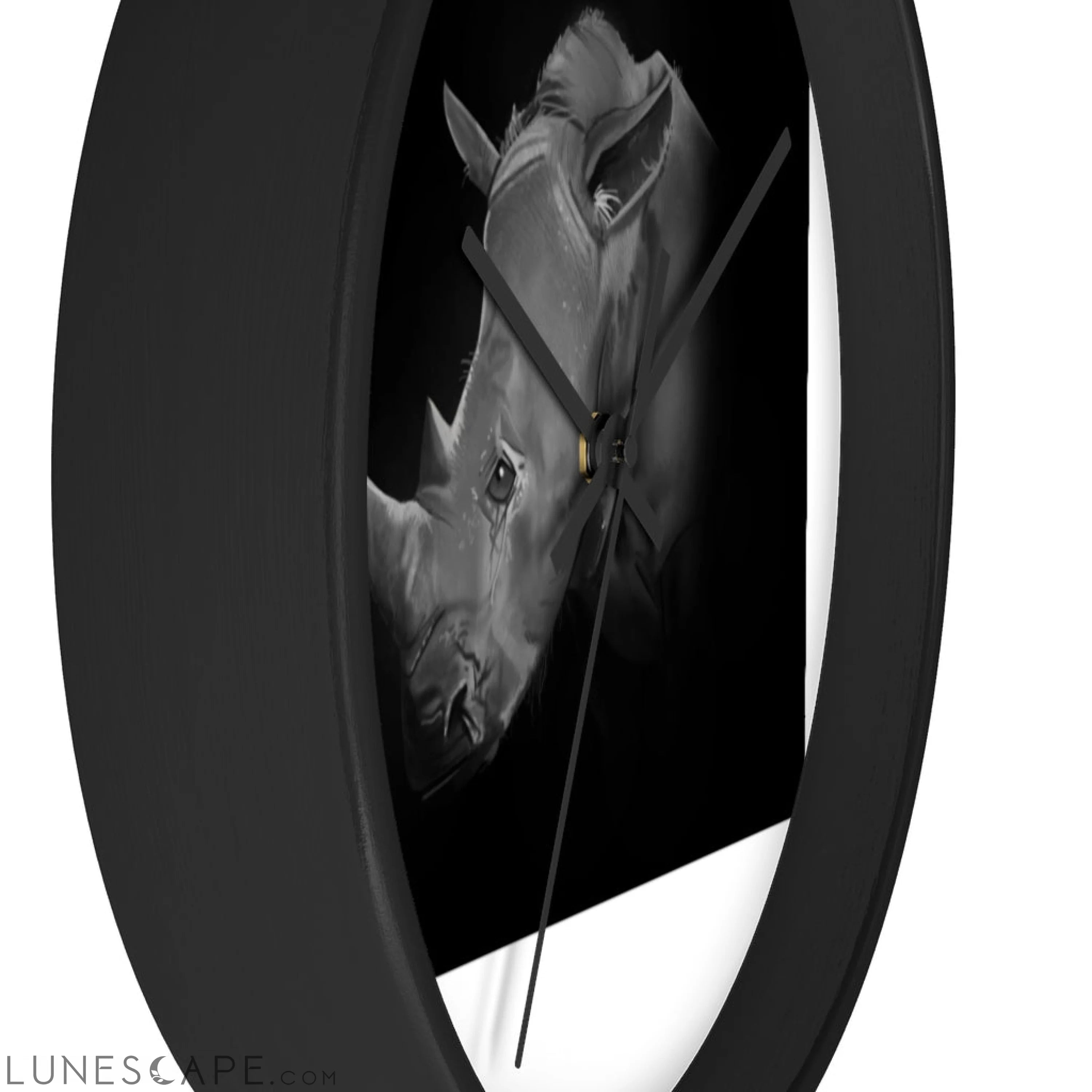 Rhino Wall clock LUNESCAPE
