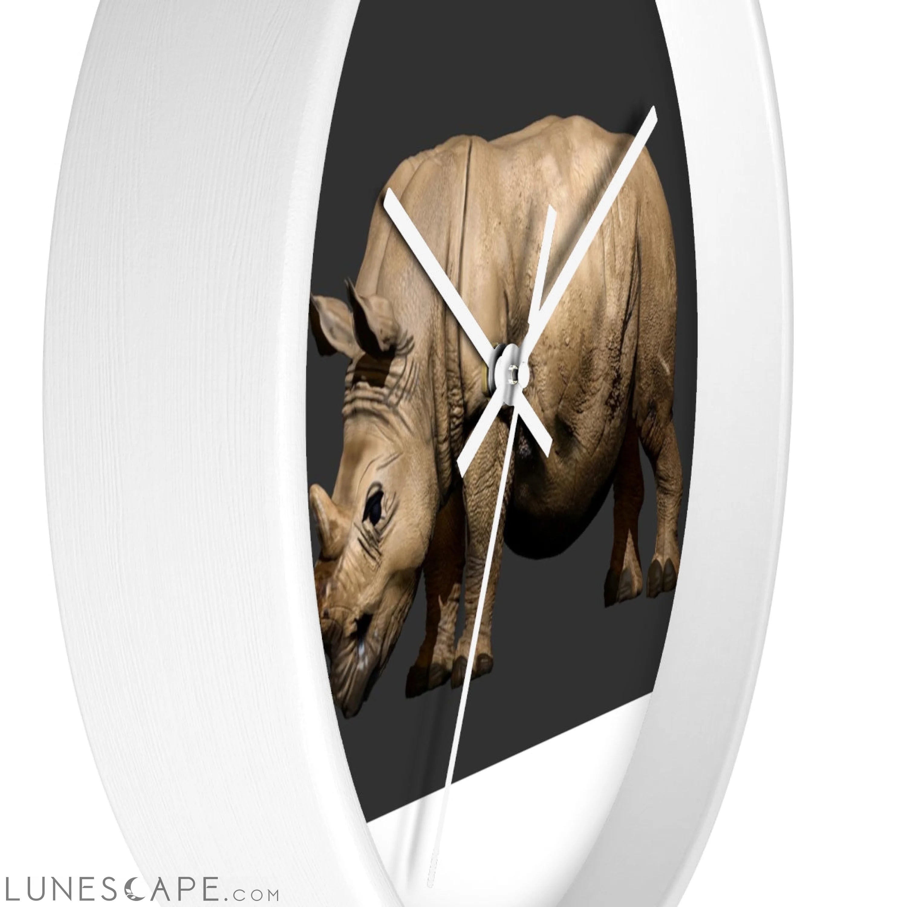 Rhino Wall clock LUNESCAPE