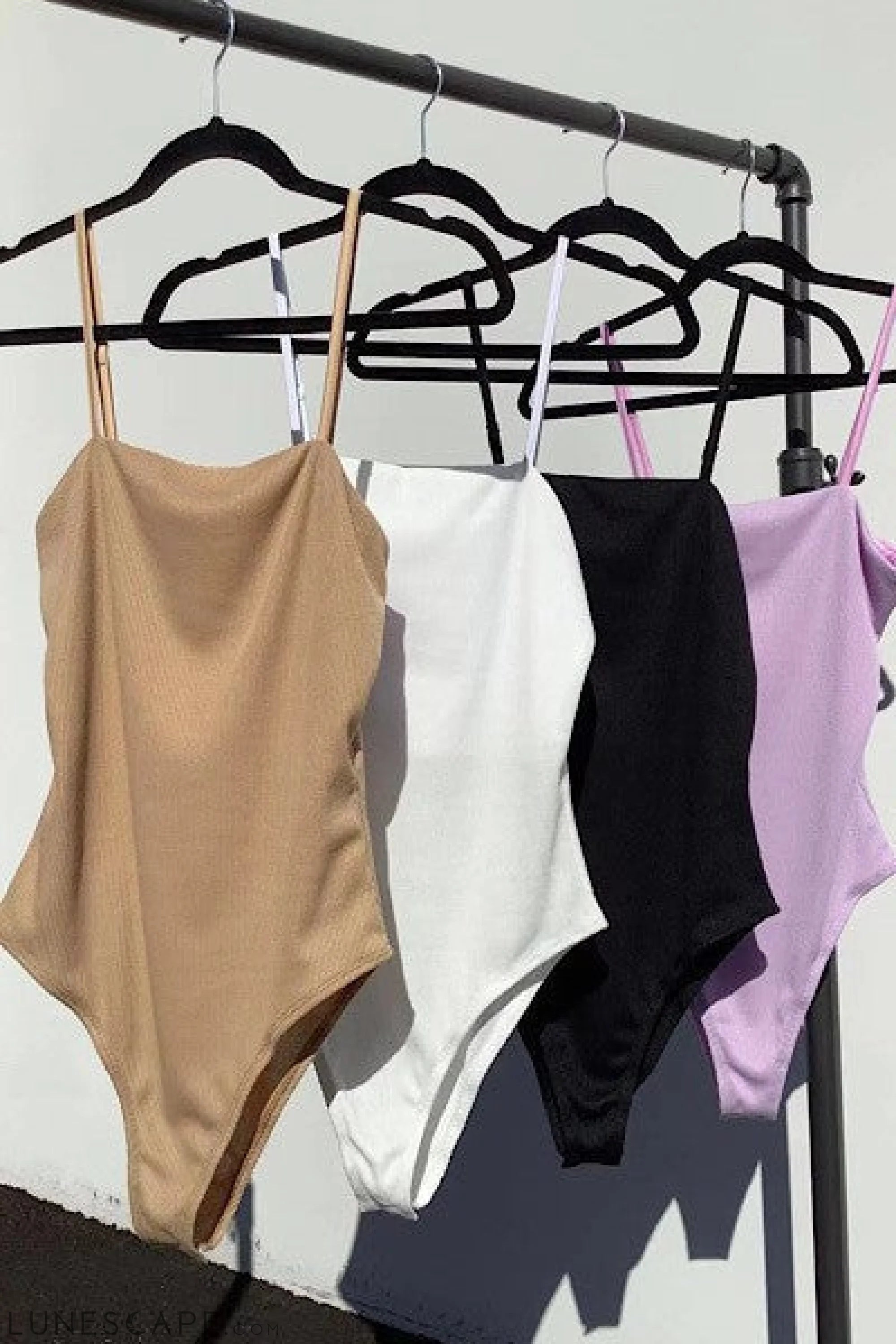 Rib Knit Bodysuit LUNESCAPE