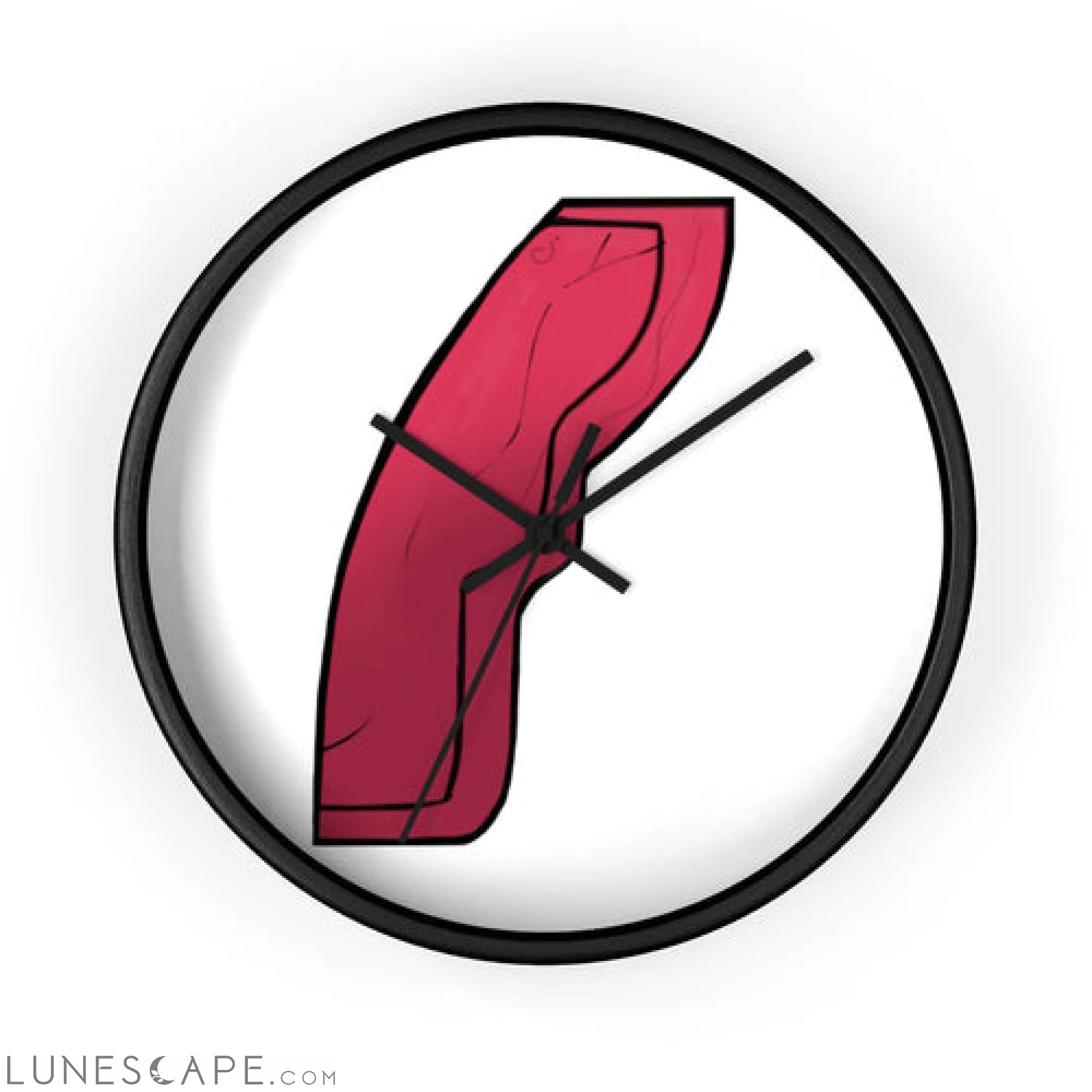 Rock Wall clock LUNESCAPE