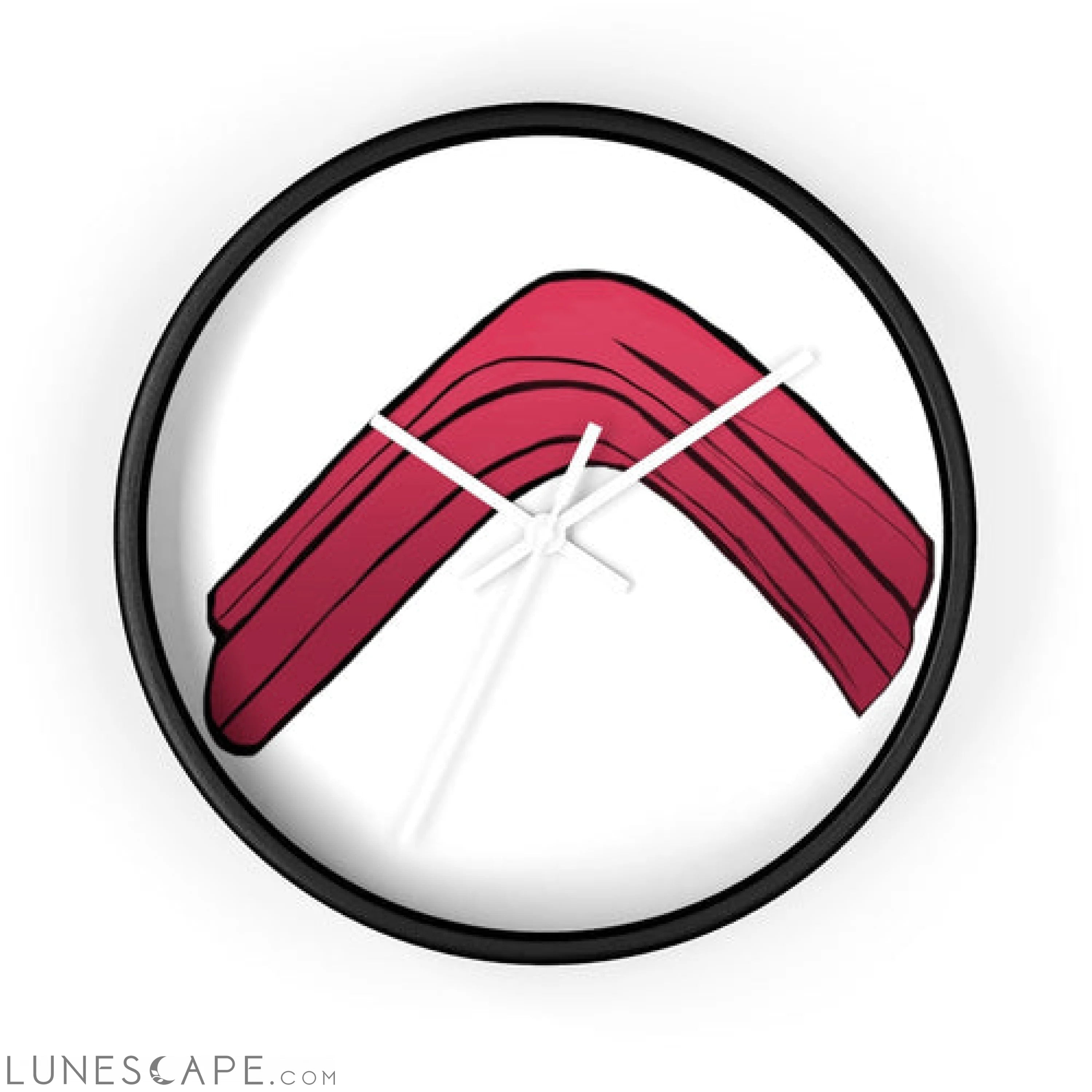 Rock Wall clock LUNESCAPE