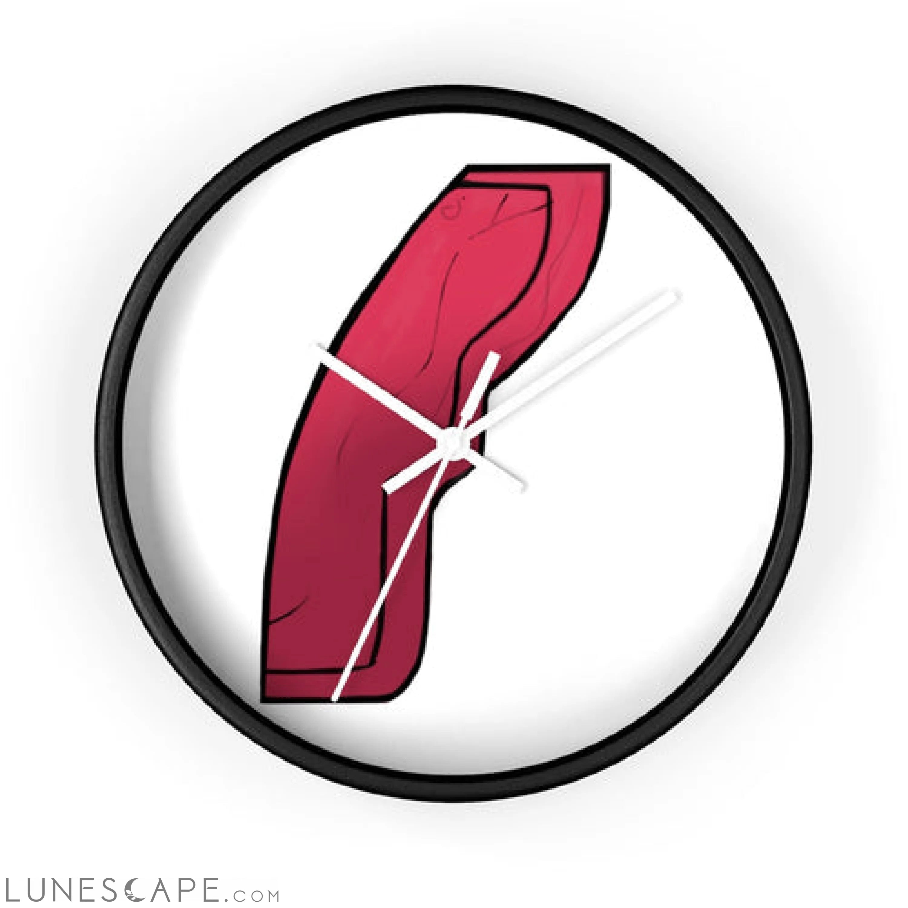 Rock Wall clock LUNESCAPE