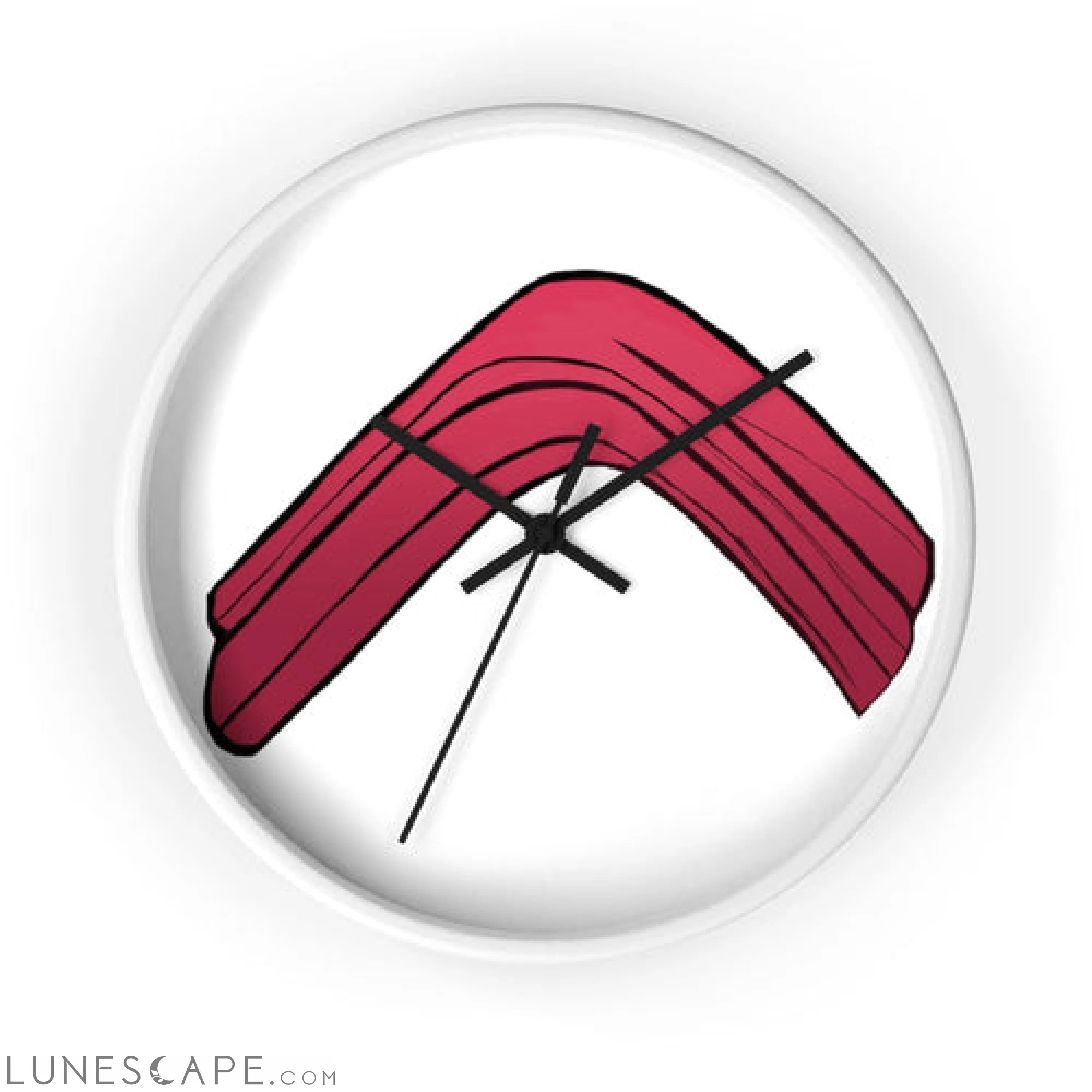 Rock Wall clock LUNESCAPE