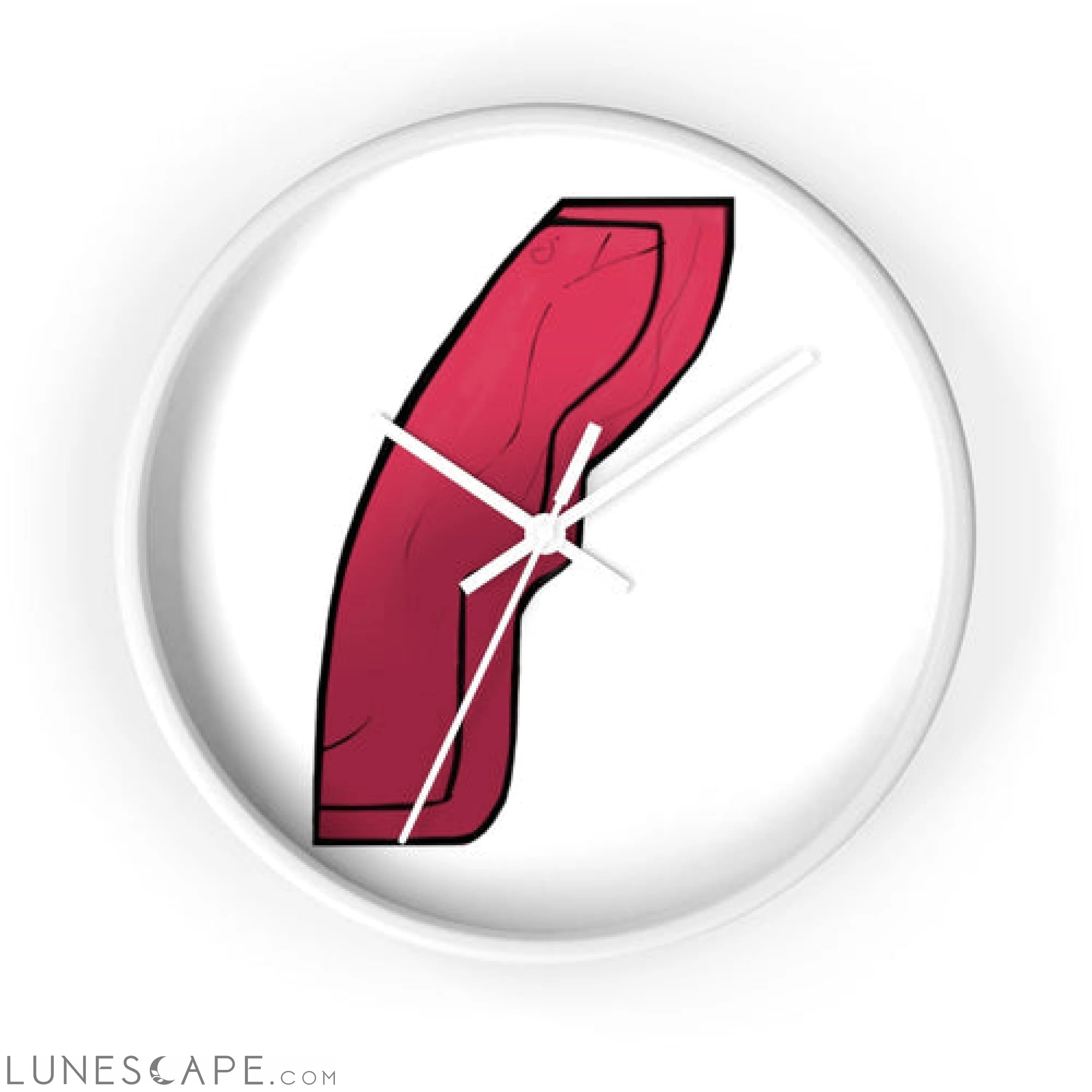 Rock Wall clock LUNESCAPE