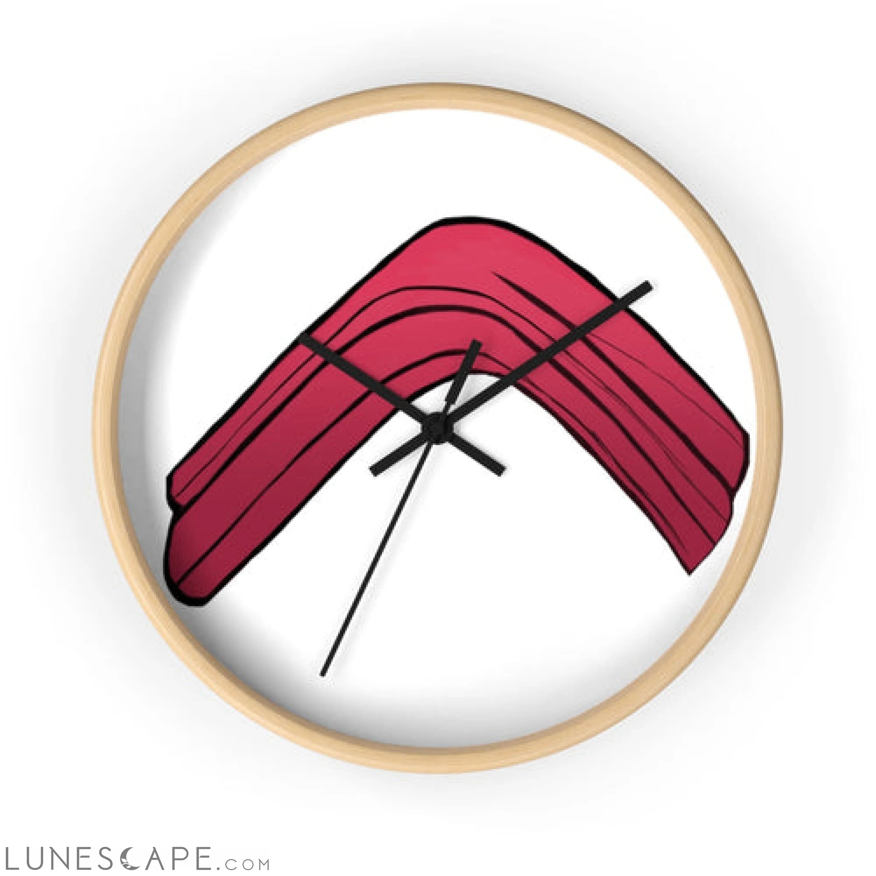 Rock Wall clock LUNESCAPE