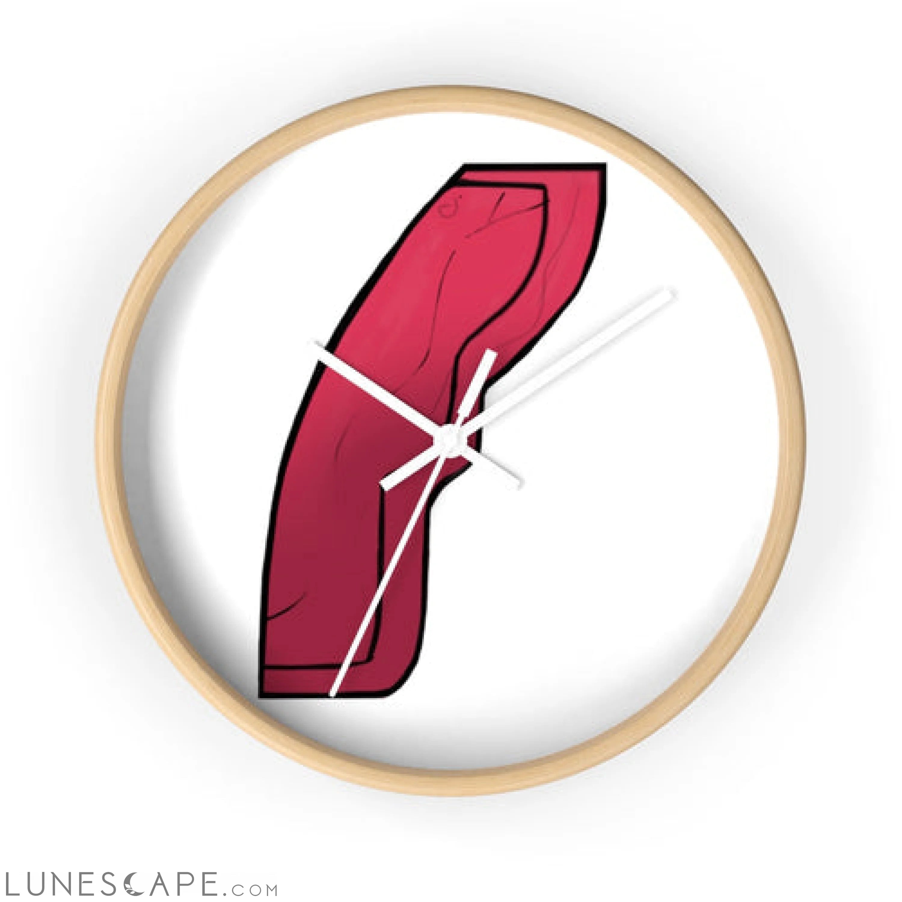 Rock Wall clock LUNESCAPE