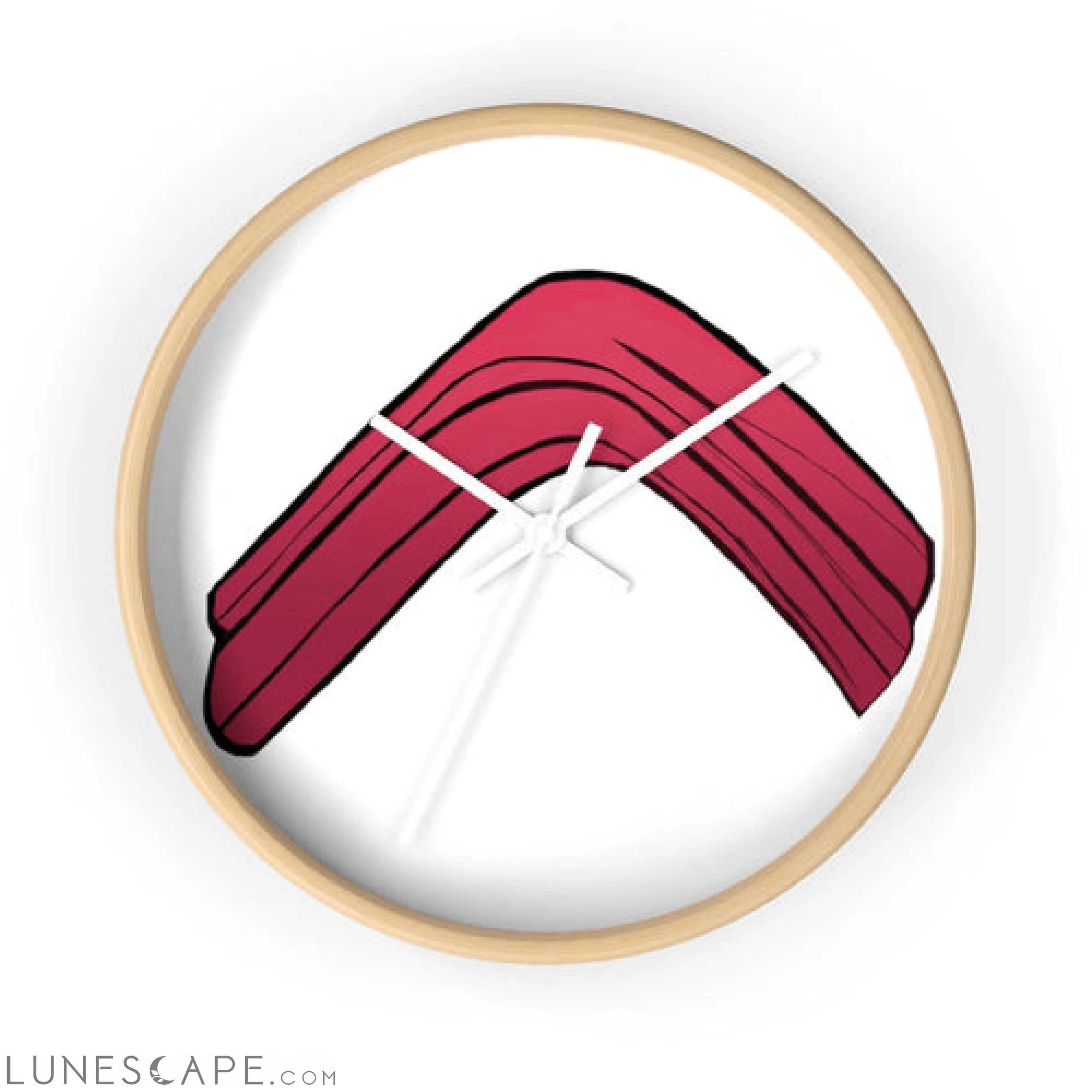 Rock Wall clock LUNESCAPE