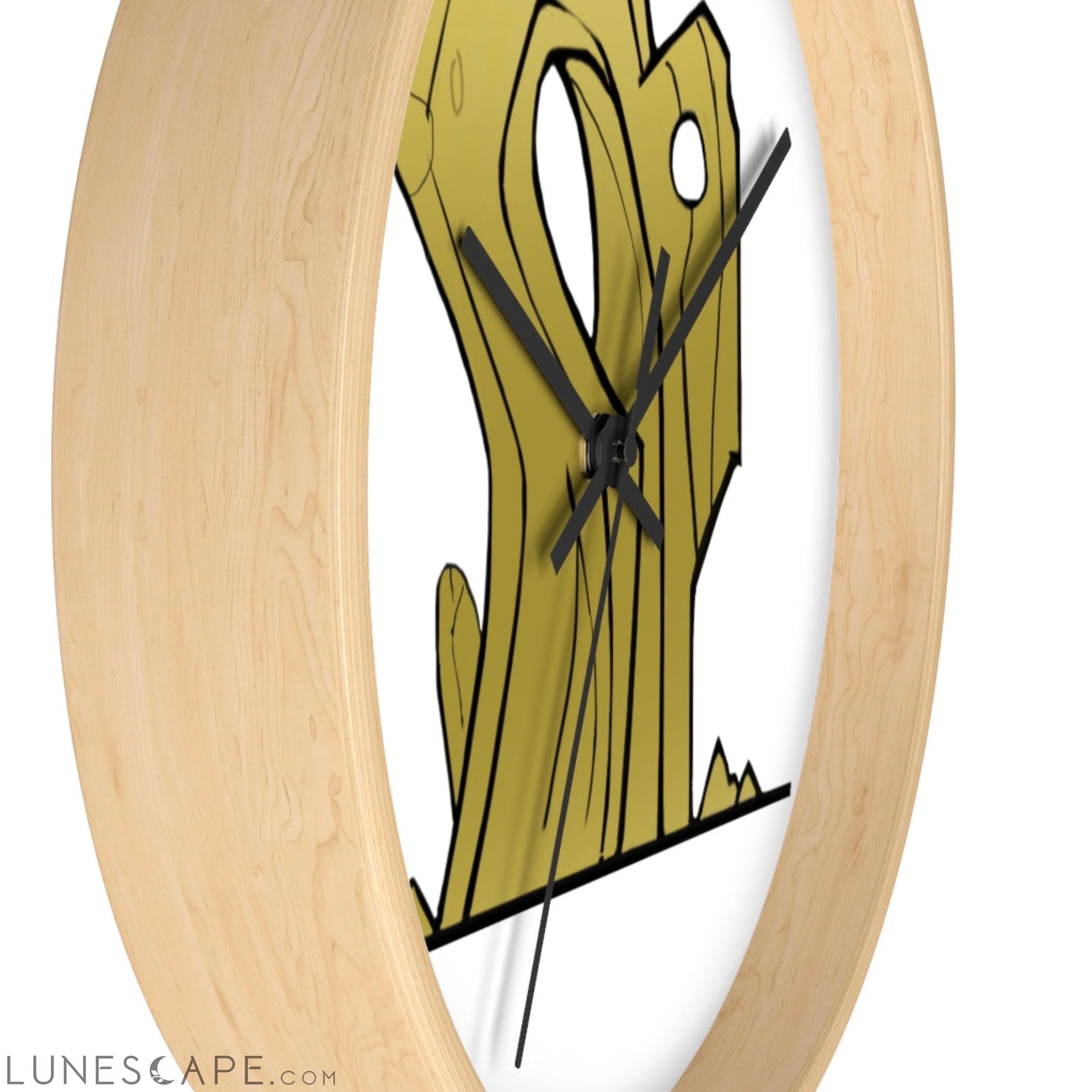Rock Wall clock LUNESCAPE