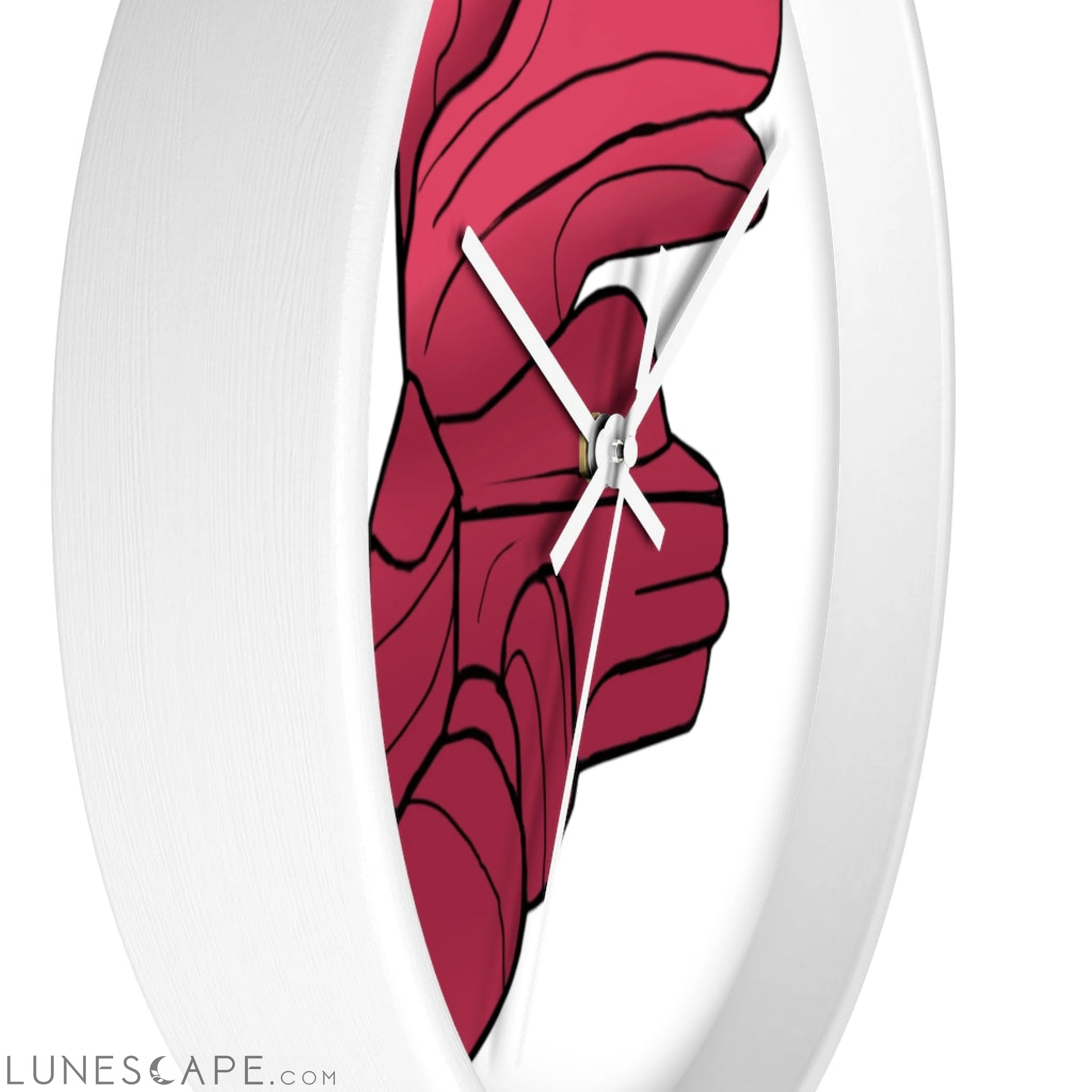Rock Wall clock LUNESCAPE