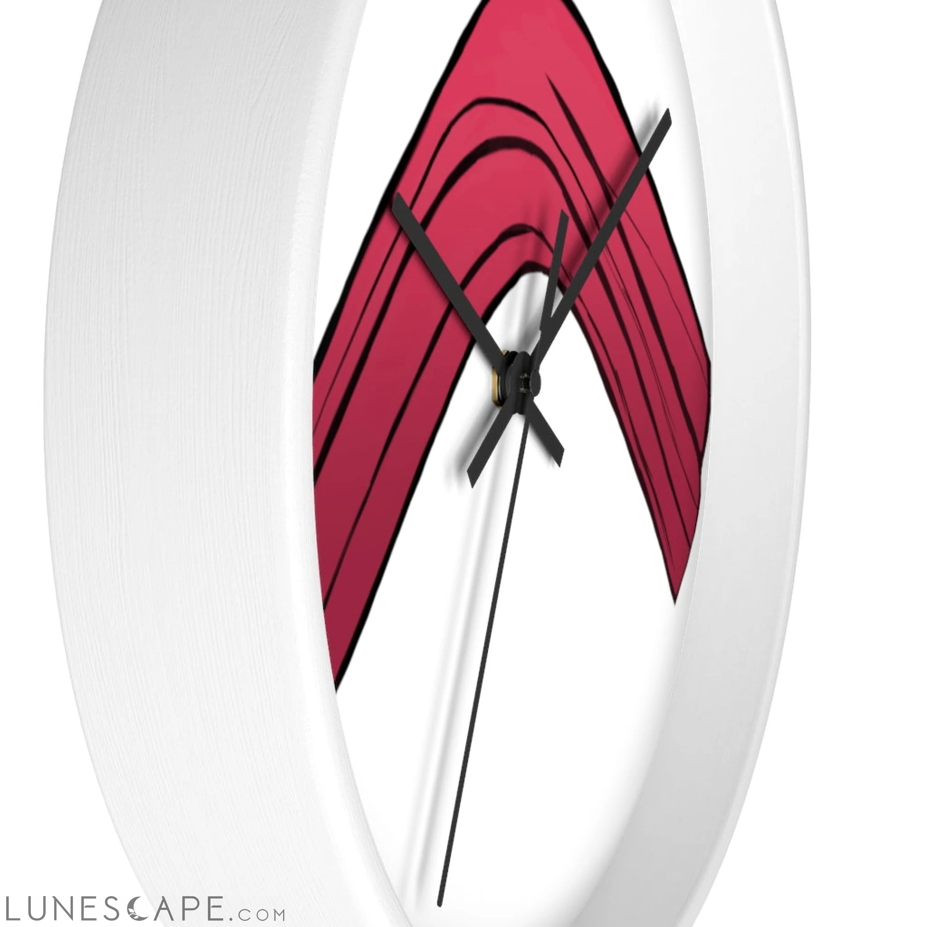 Rock Wall clock LUNESCAPE