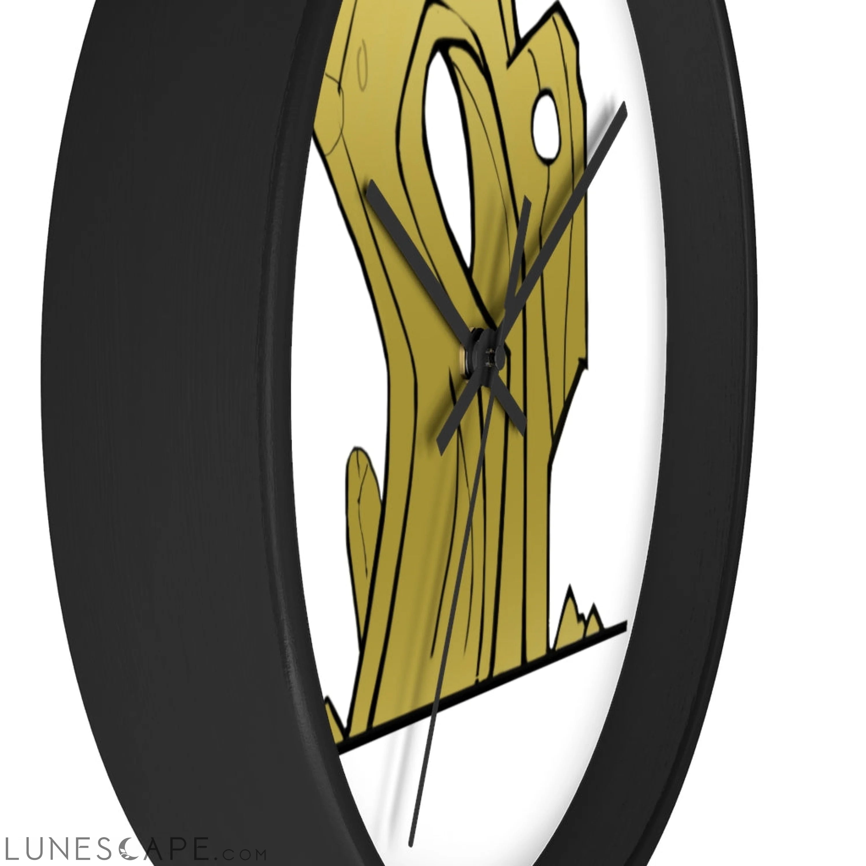 Rock Wall clock LUNESCAPE