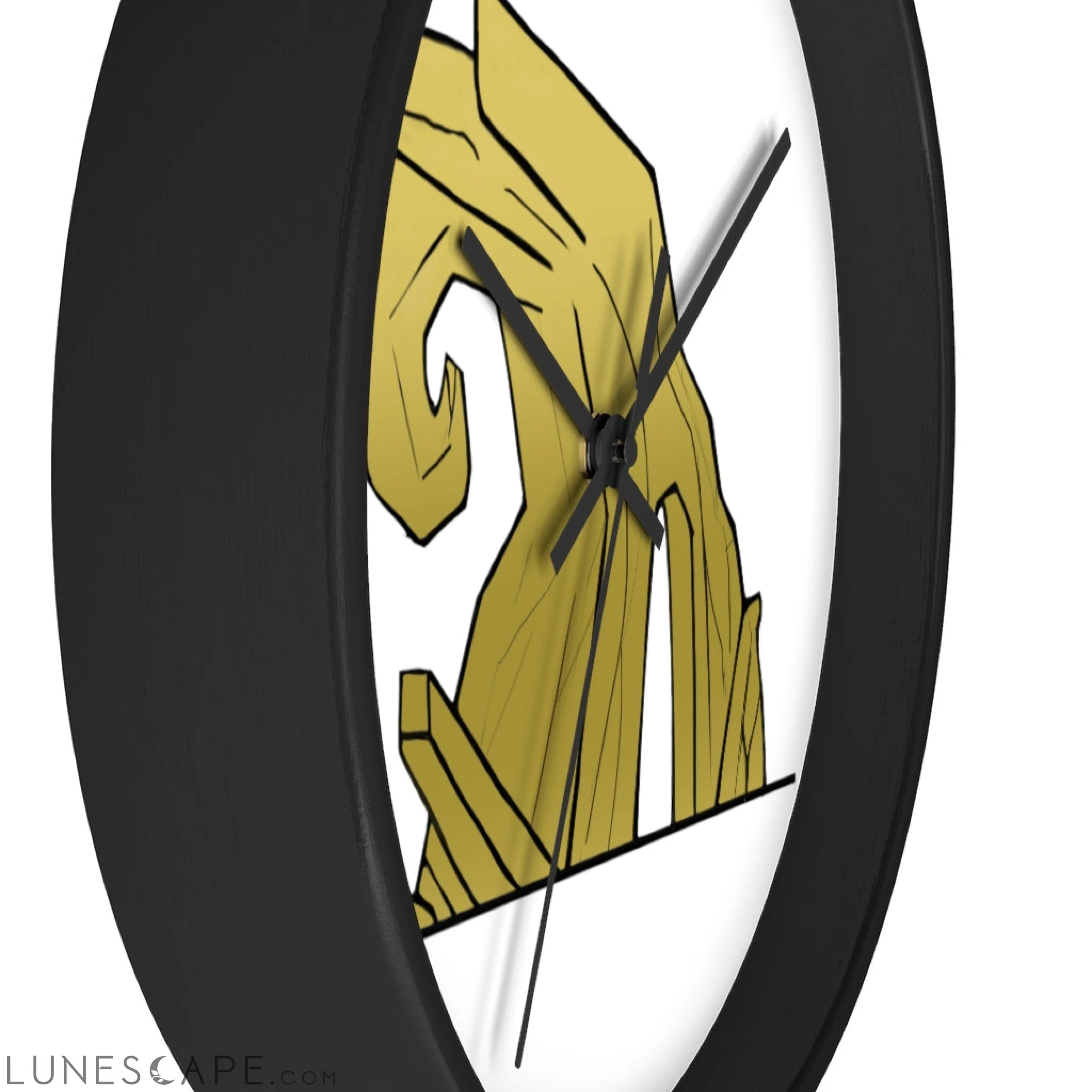 Rock Wall clock LUNESCAPE