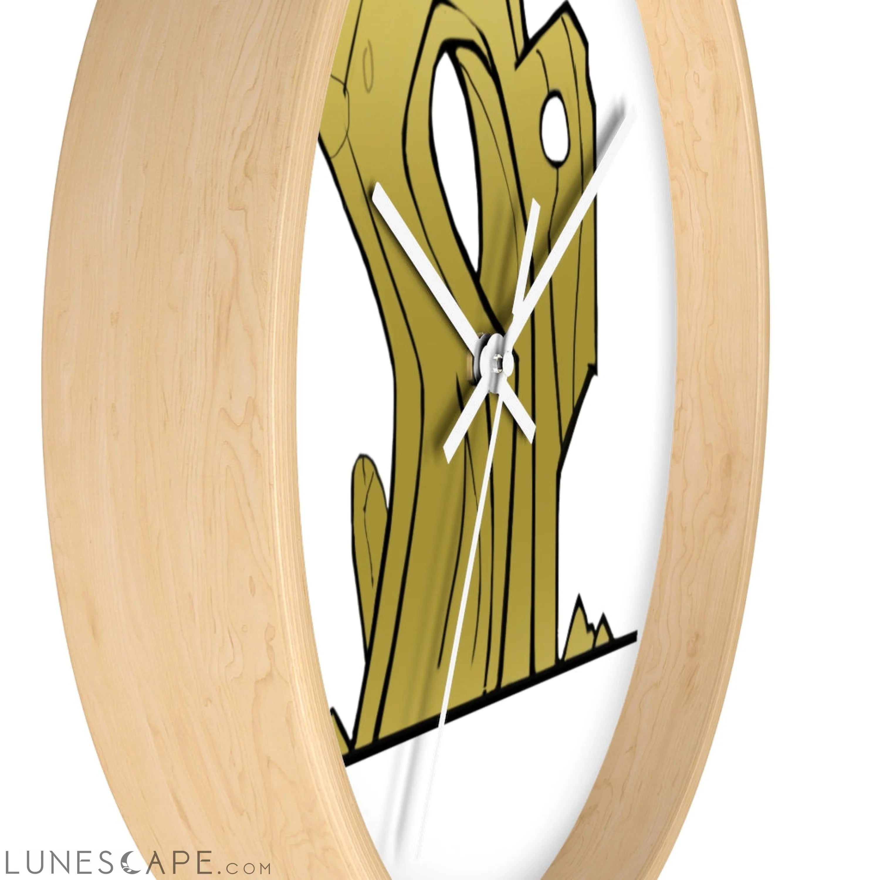 Rock Wall clock LUNESCAPE