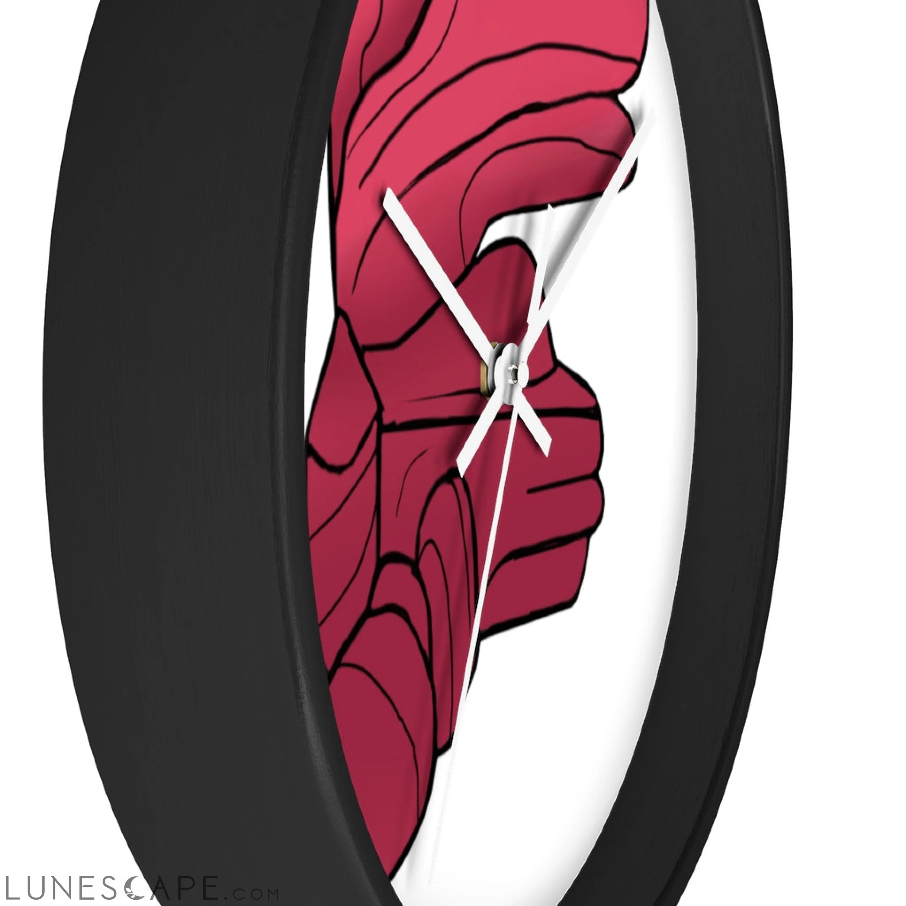 Rock Wall clock LUNESCAPE