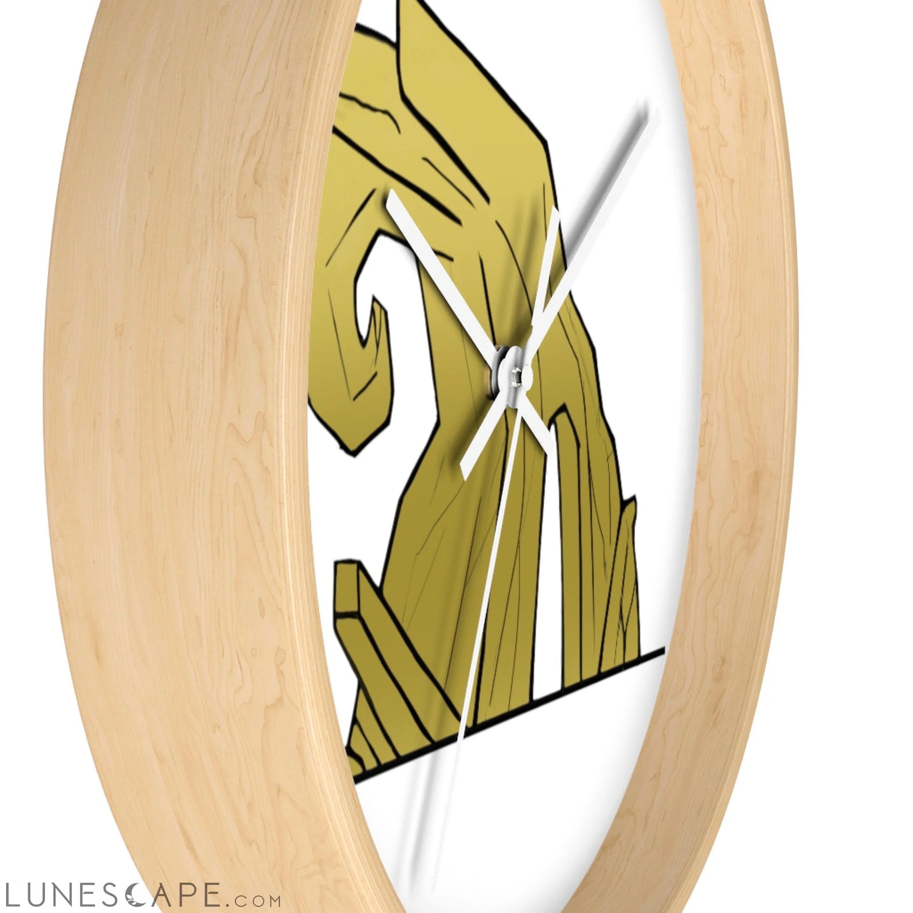 Rock Wall clock LUNESCAPE