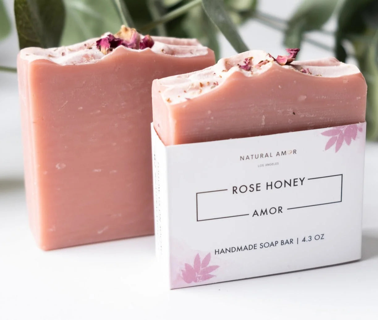 Rose Honey Soap Bar LUNESCAPE