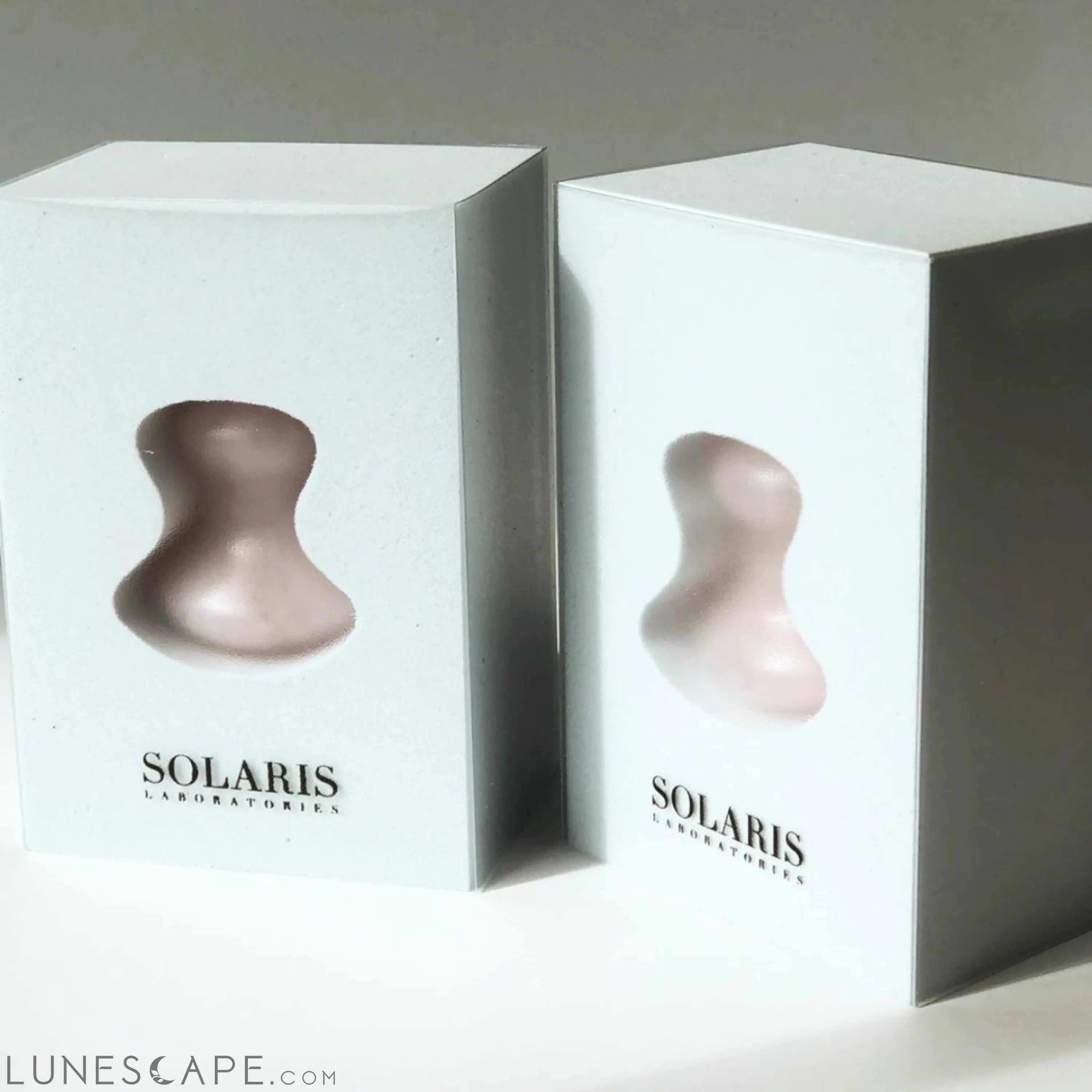 Rose Quartz Facial Tool Gua Sha LUNESCAPE