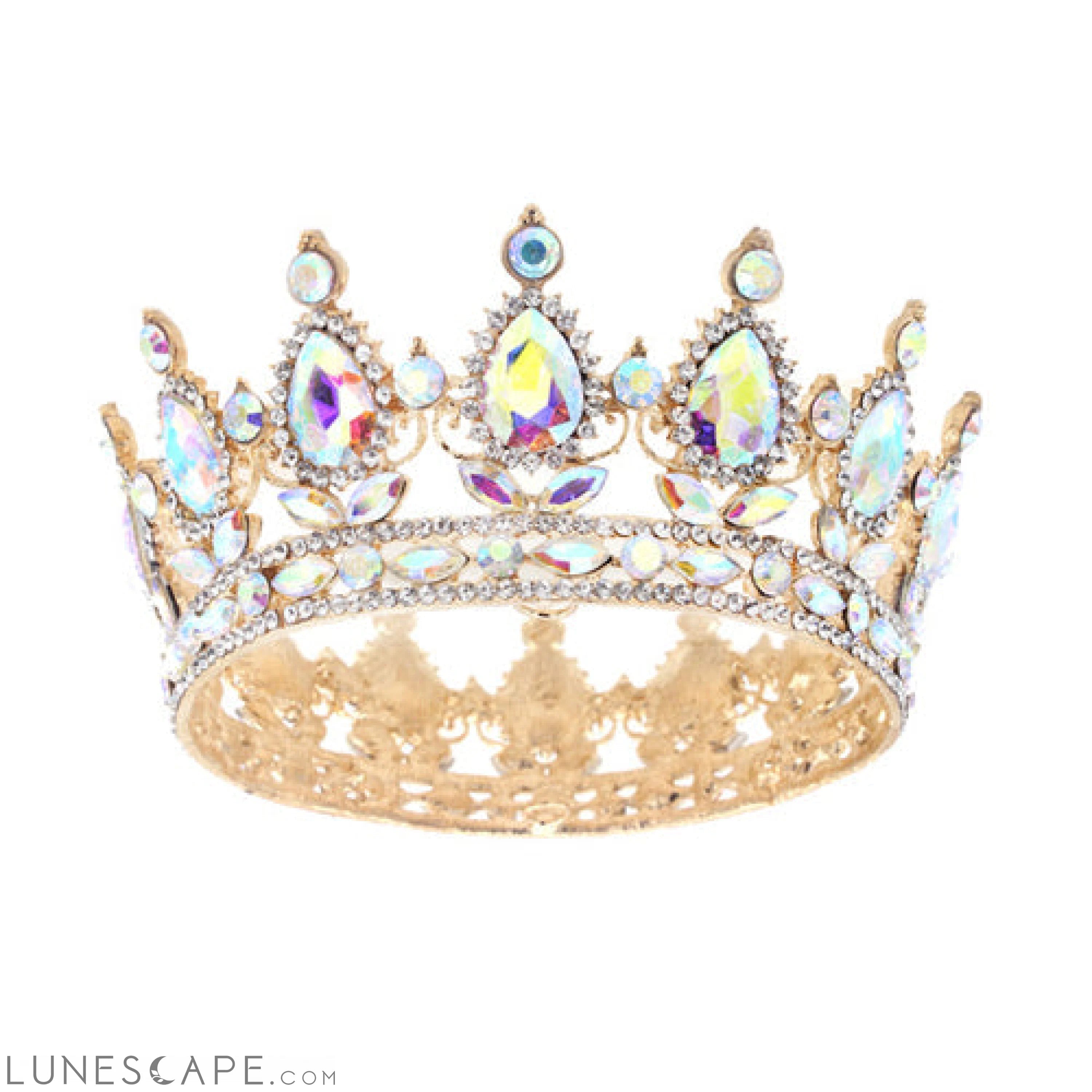 Royal Elegance Crystal Crown LUNESCAPE