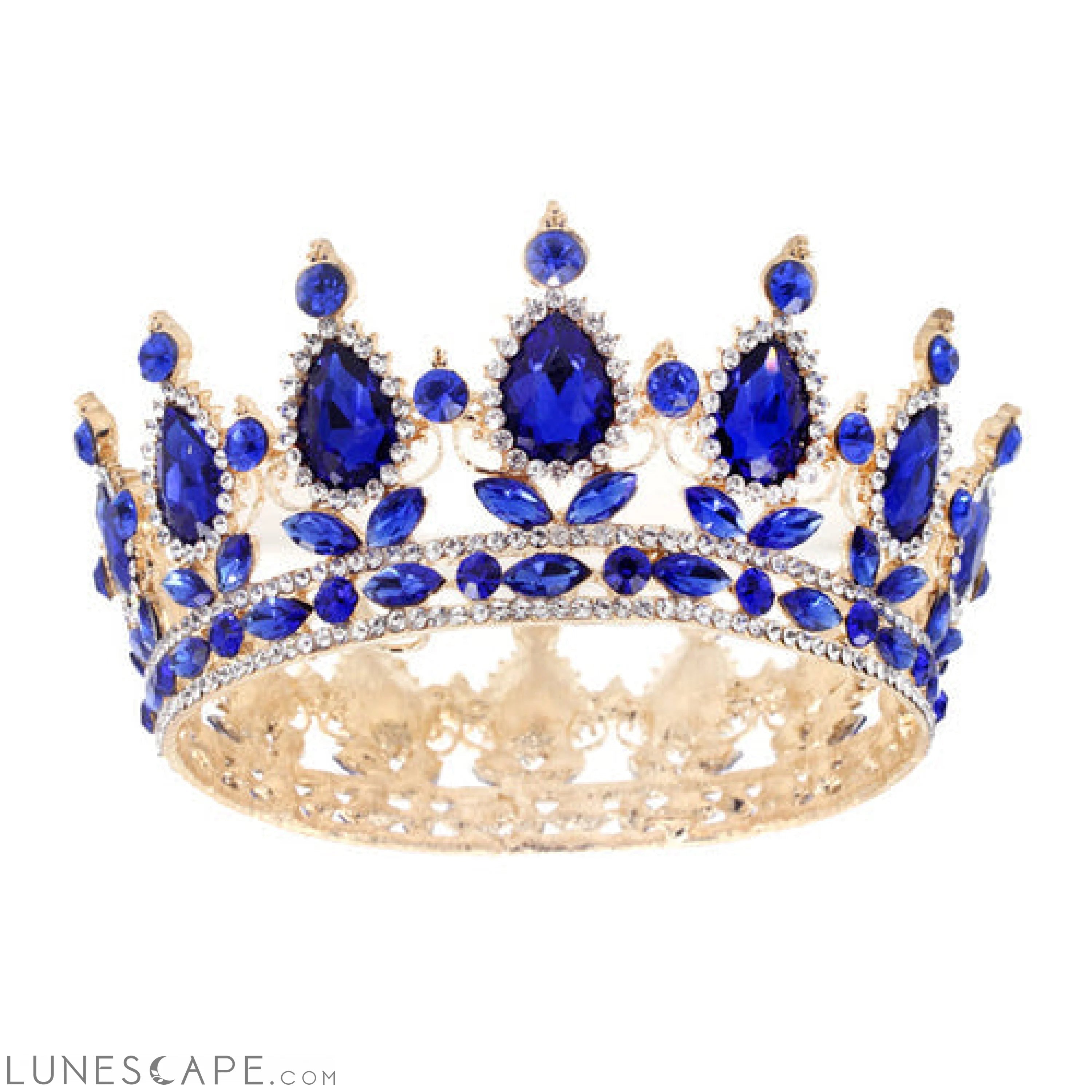 Royal Elegance Crystal Crown LUNESCAPE