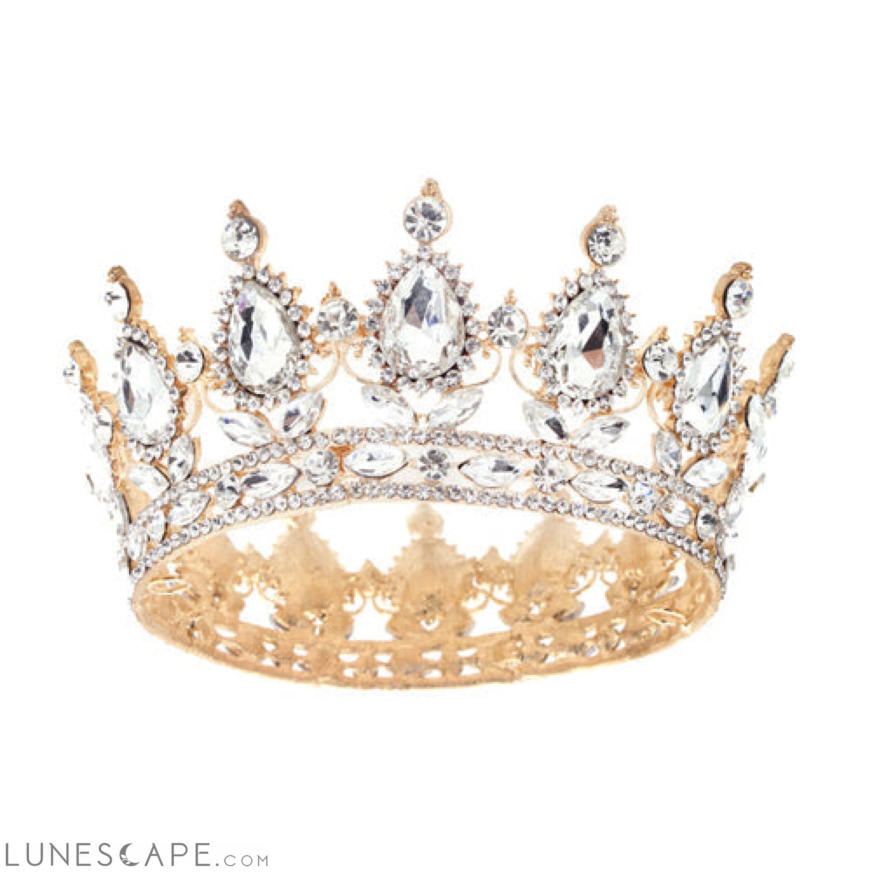 Royal Elegance Crystal Crown LUNESCAPE