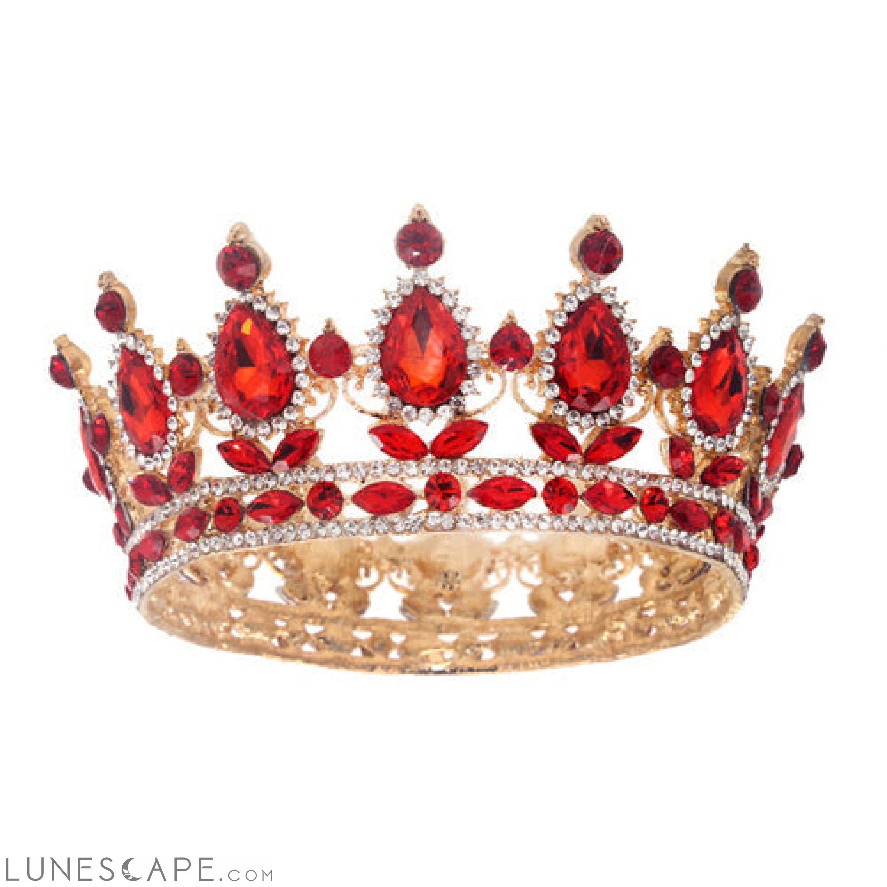 Royal Elegance Crystal Crown LUNESCAPE