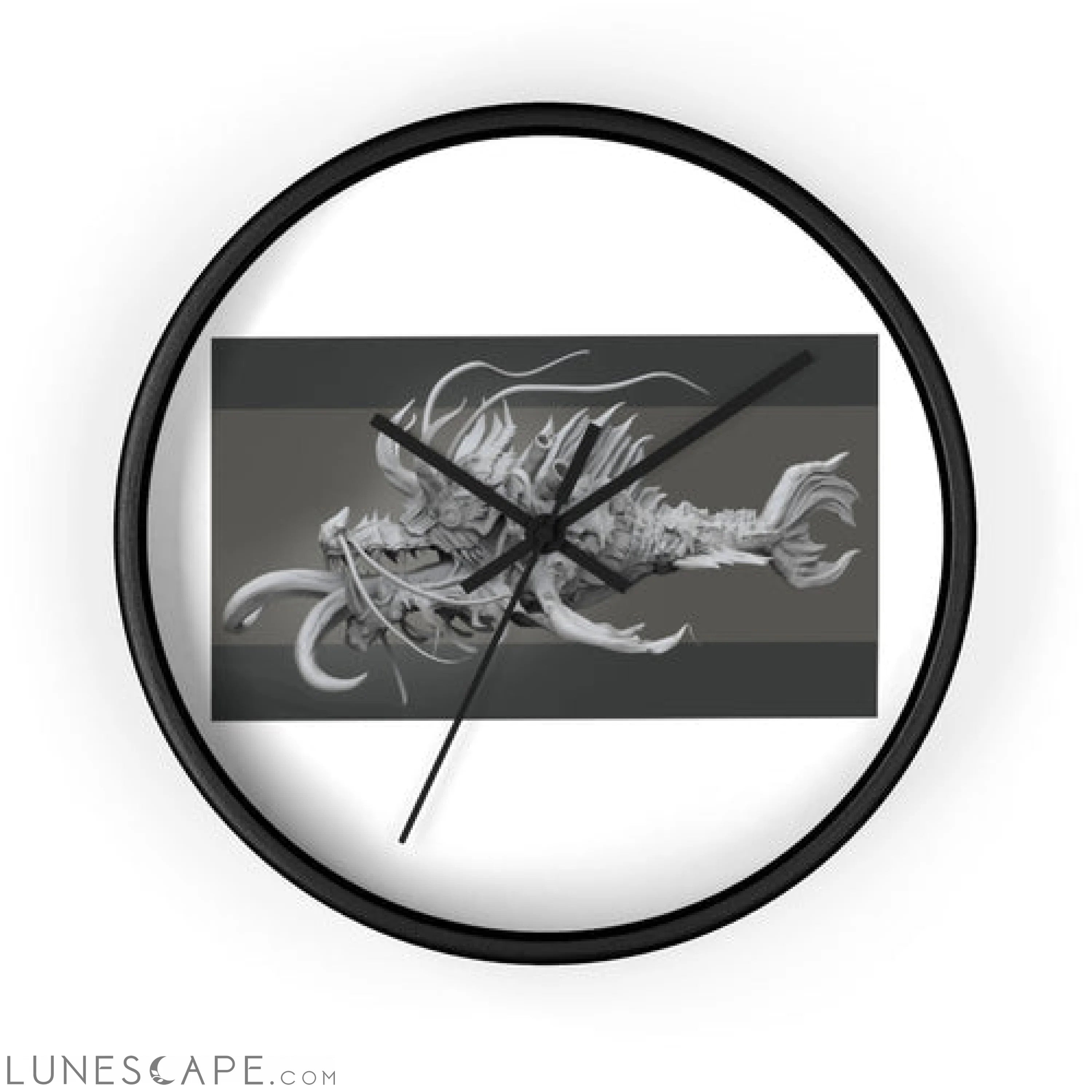 Ryuuk The Fish Dragon God Wall clock LUNESCAPE