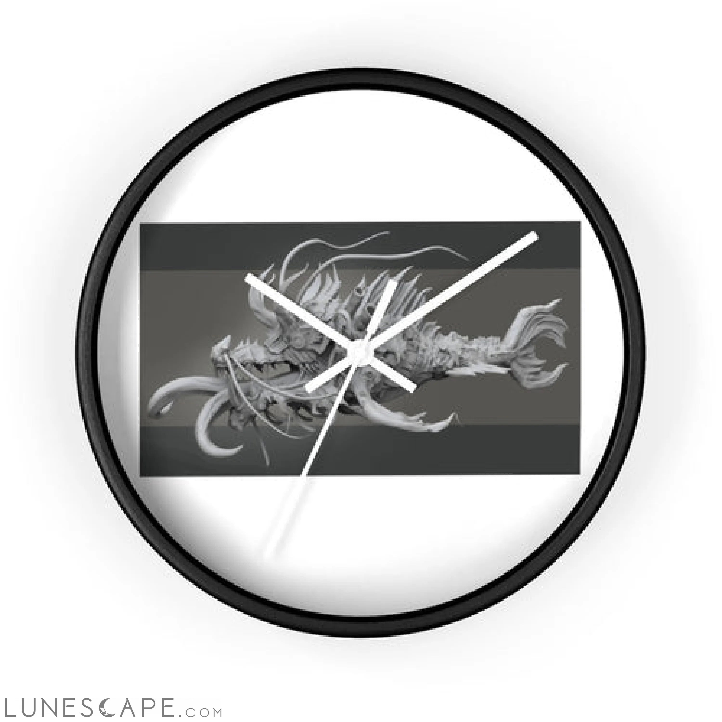 Ryuuk The Fish Dragon God Wall clock LUNESCAPE