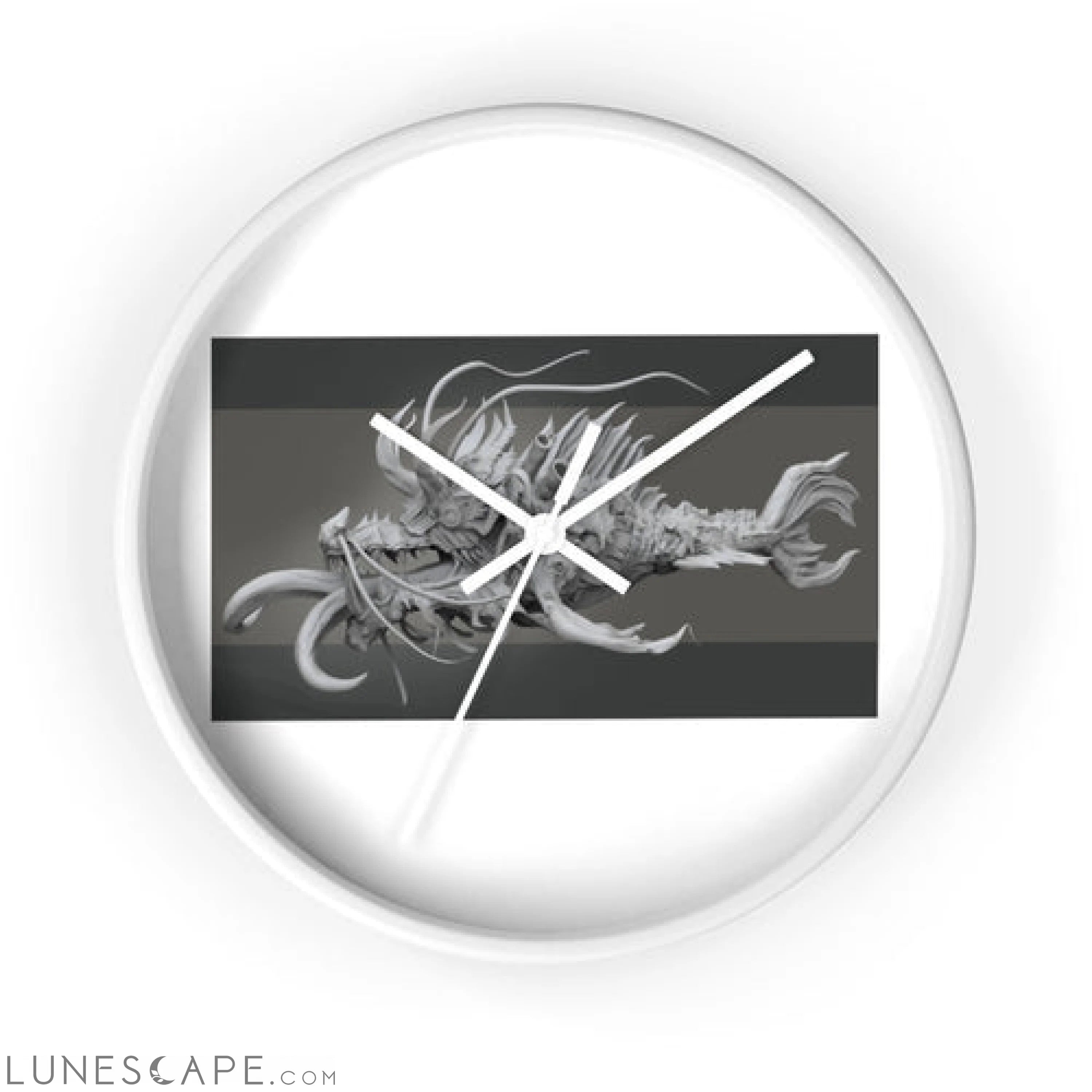 Ryuuk The Fish Dragon God Wall clock LUNESCAPE