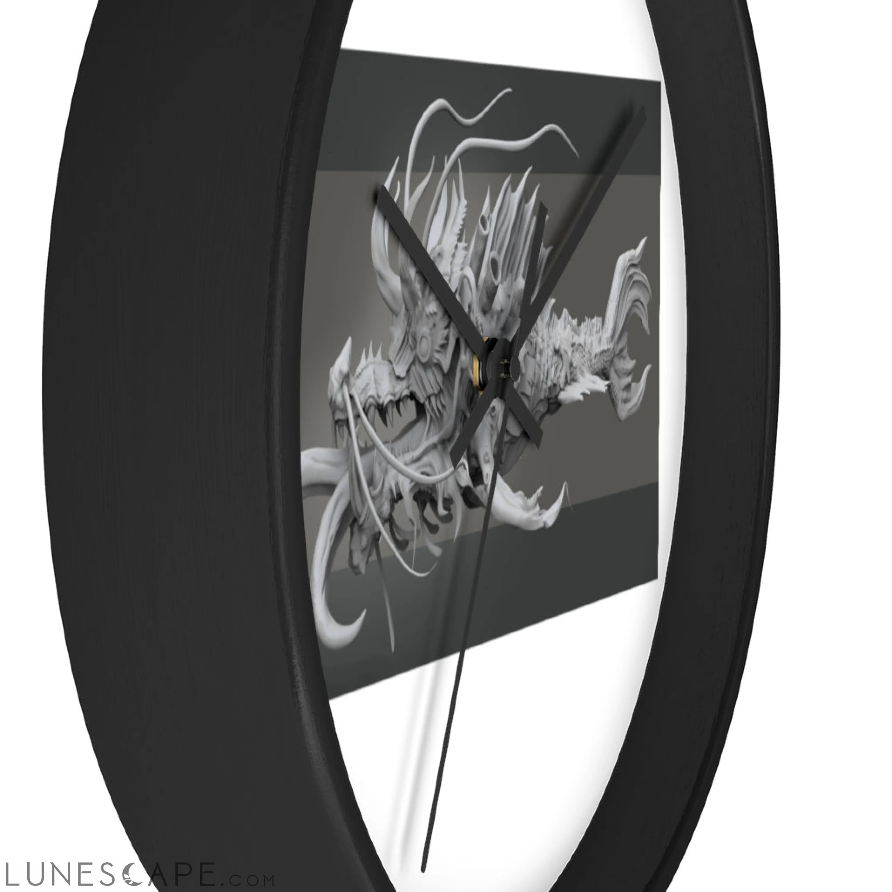 Ryuuk The Fish Dragon God Wall clock LUNESCAPE