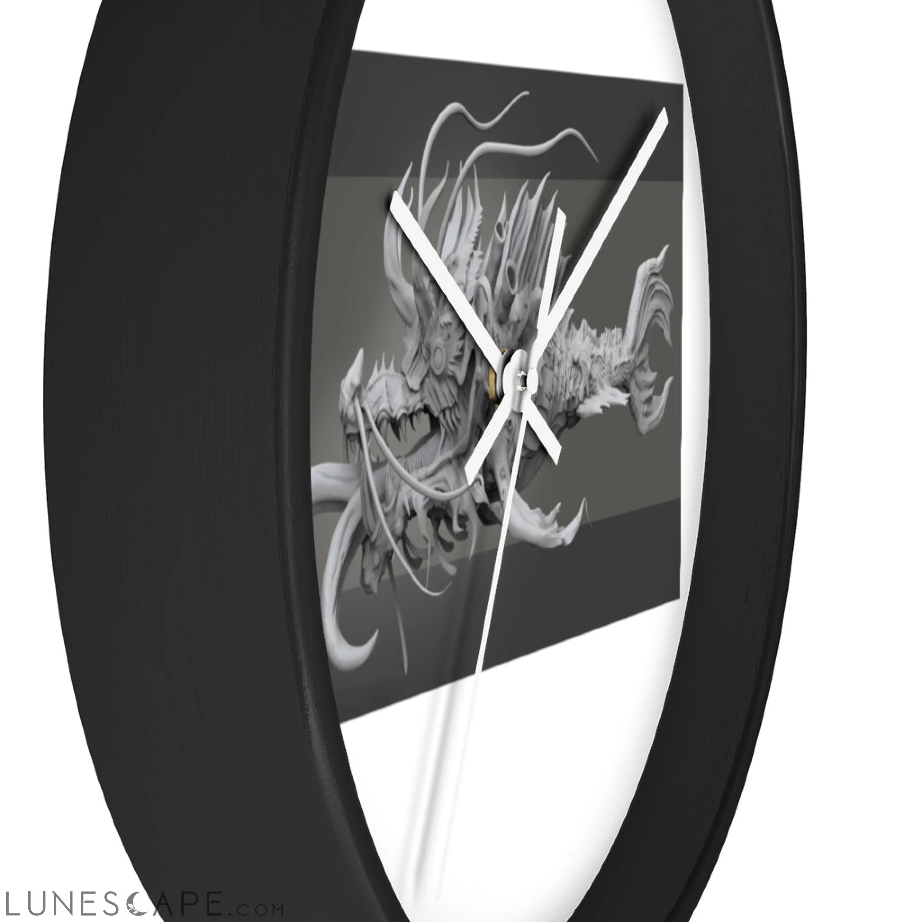 Ryuuk The Fish Dragon God Wall clock LUNESCAPE