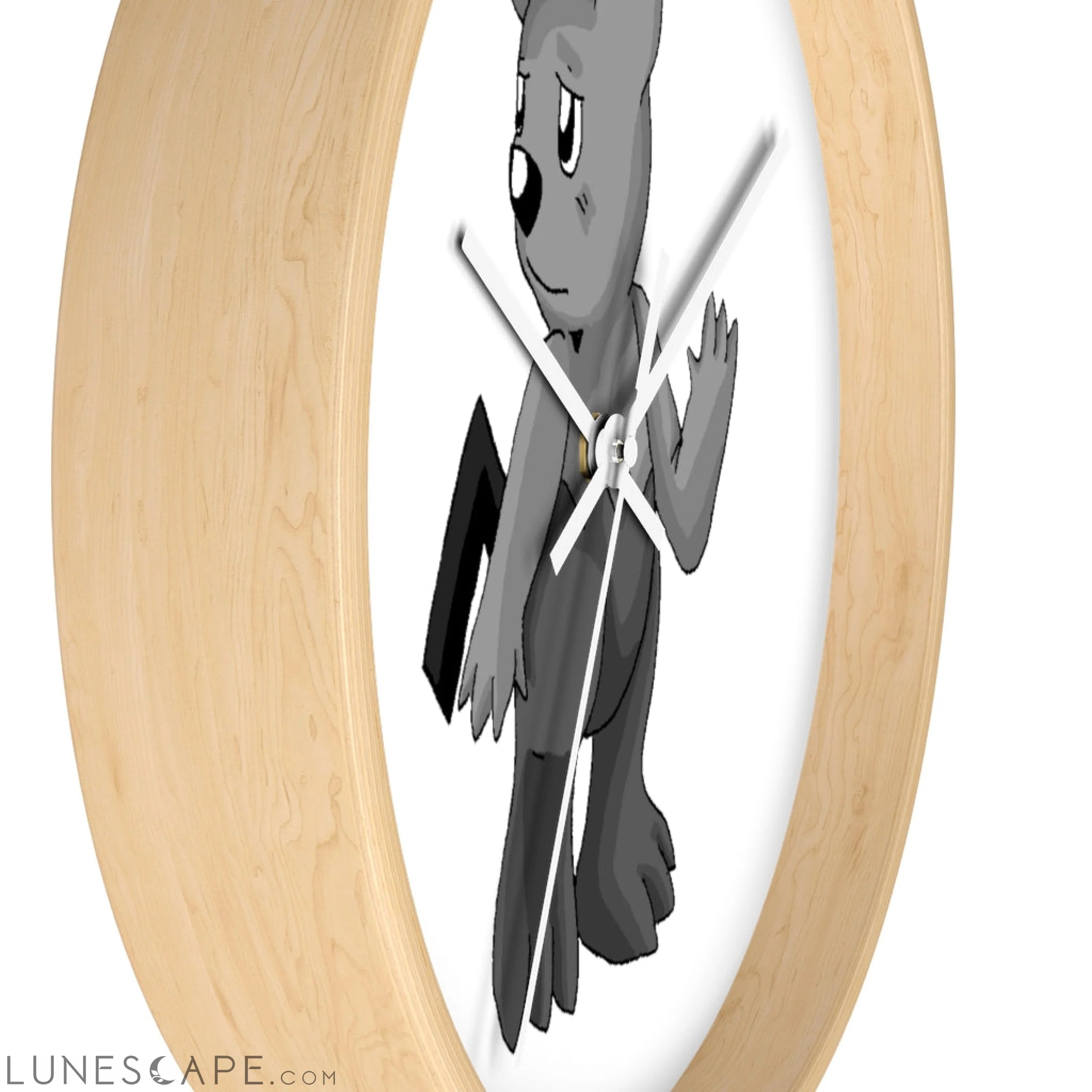 Sarcoot Wall clock LUNESCAPE