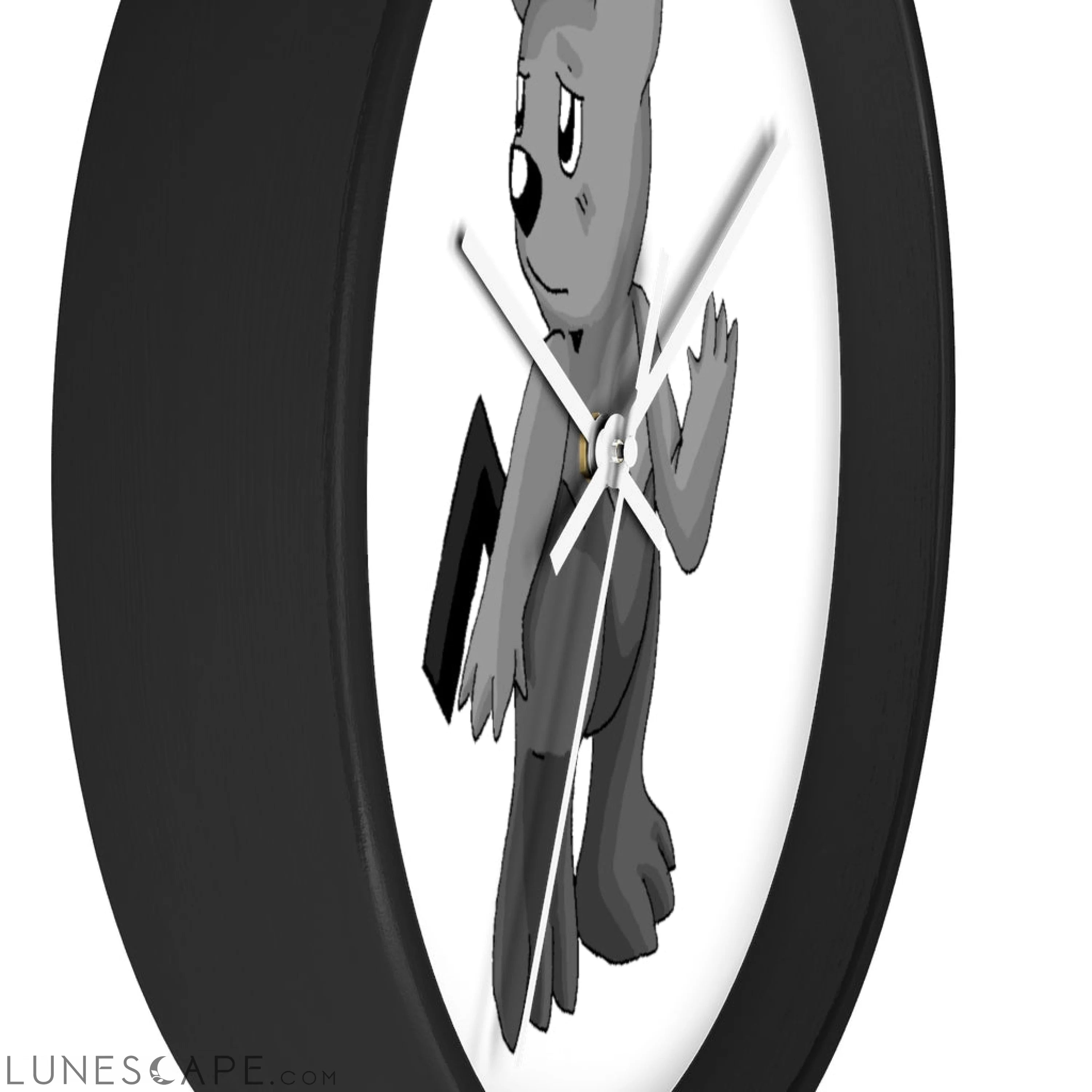Sarcoot Wall clock LUNESCAPE