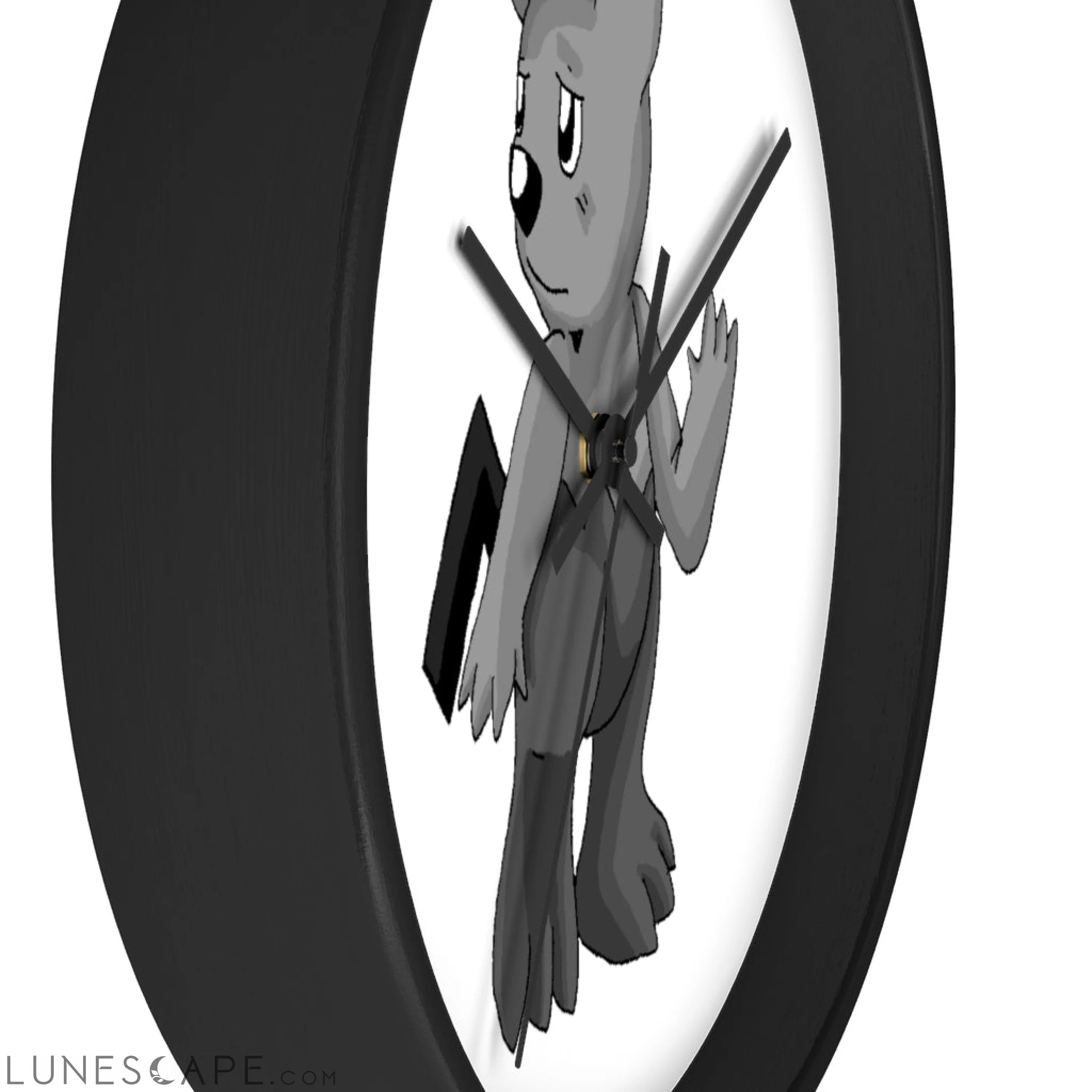 Sarcoot Wall clock LUNESCAPE
