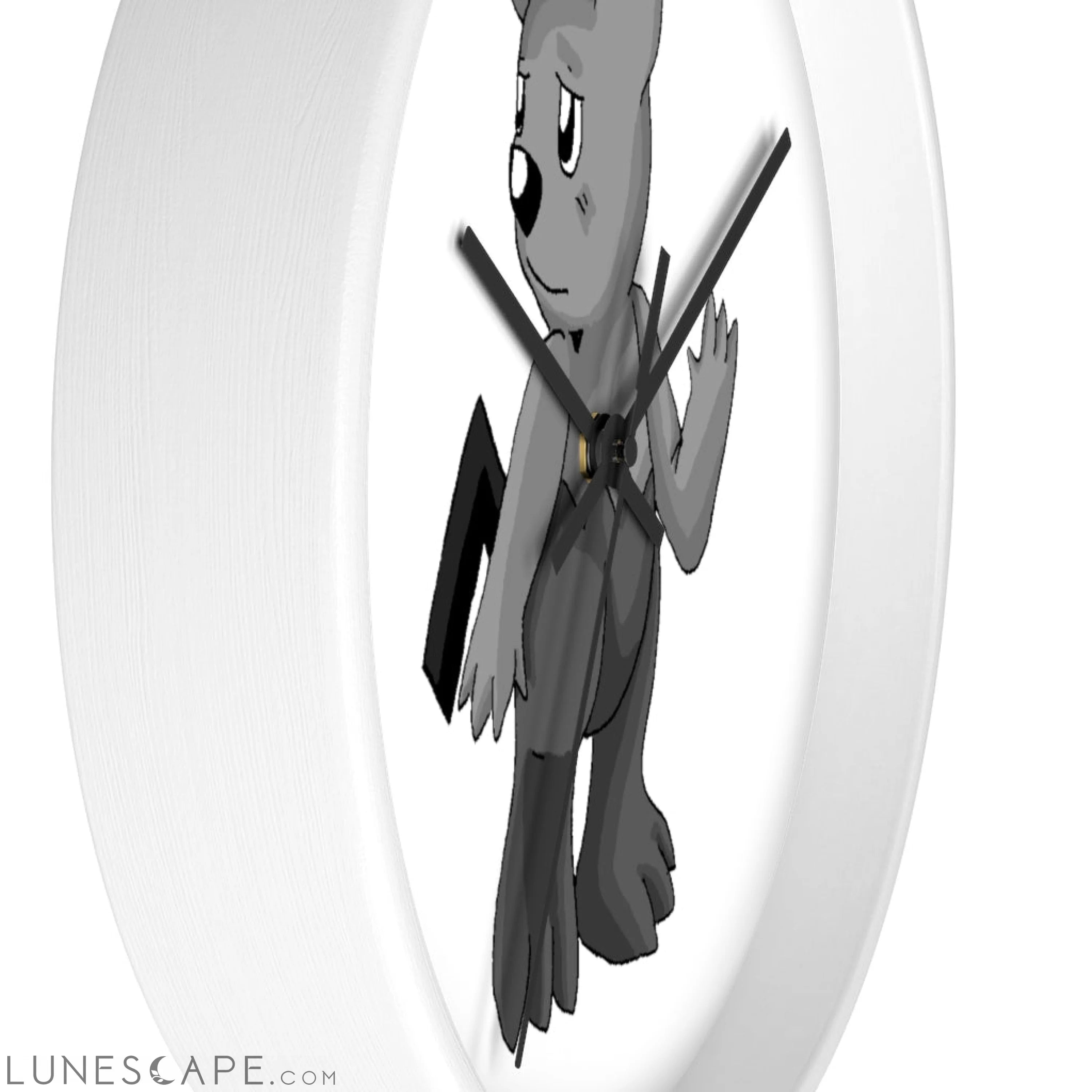 Sarcoot Wall clock LUNESCAPE