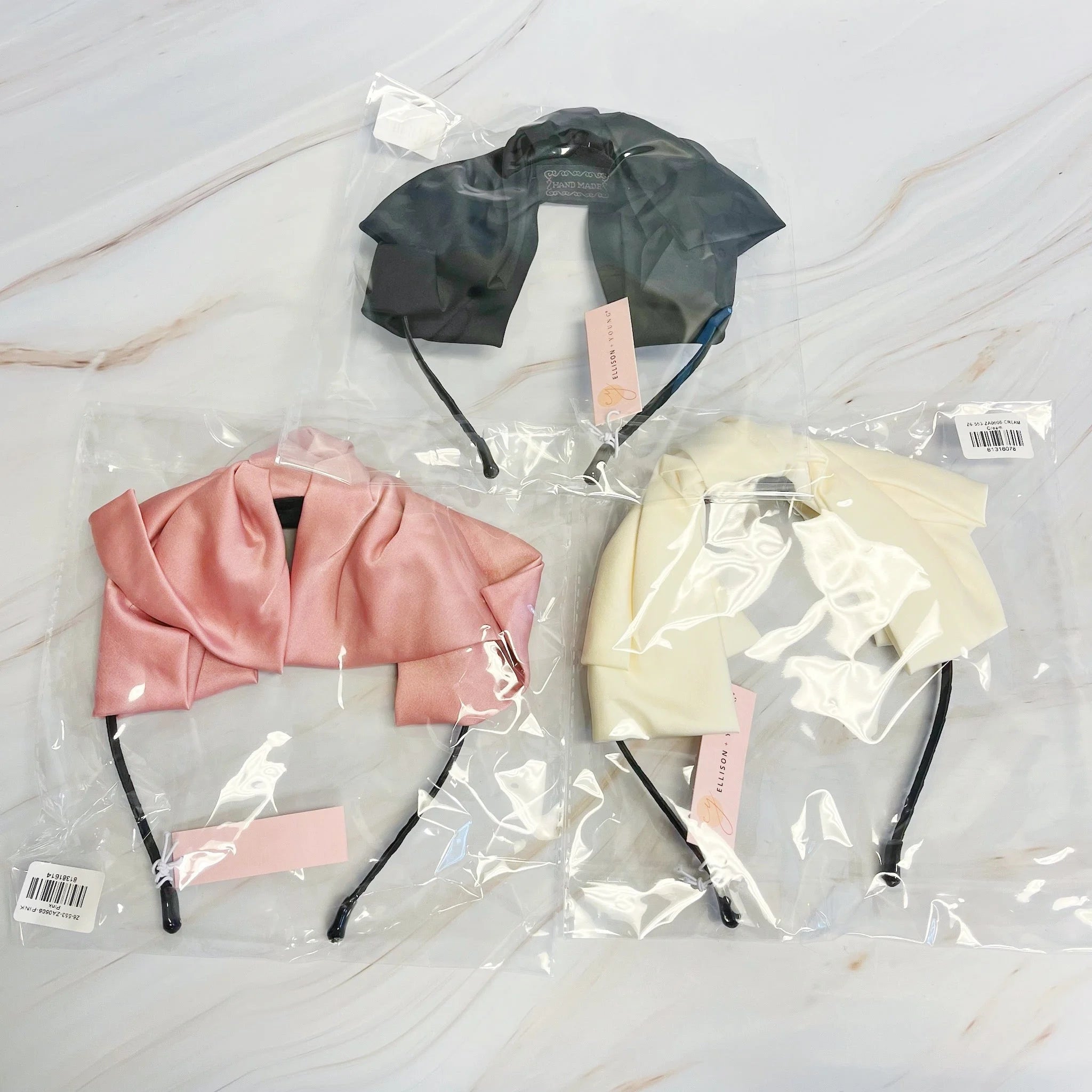 Satin Bow Crown Headband LUNESCAPE