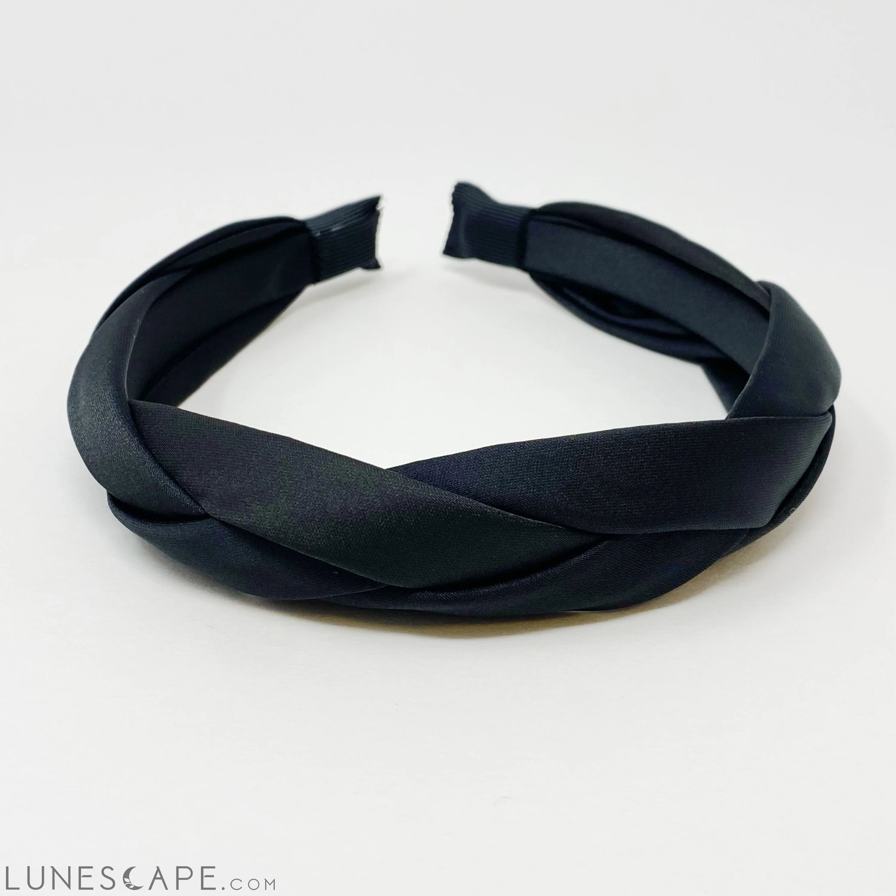 Satin Silk Braid Headband LUNESCAPE