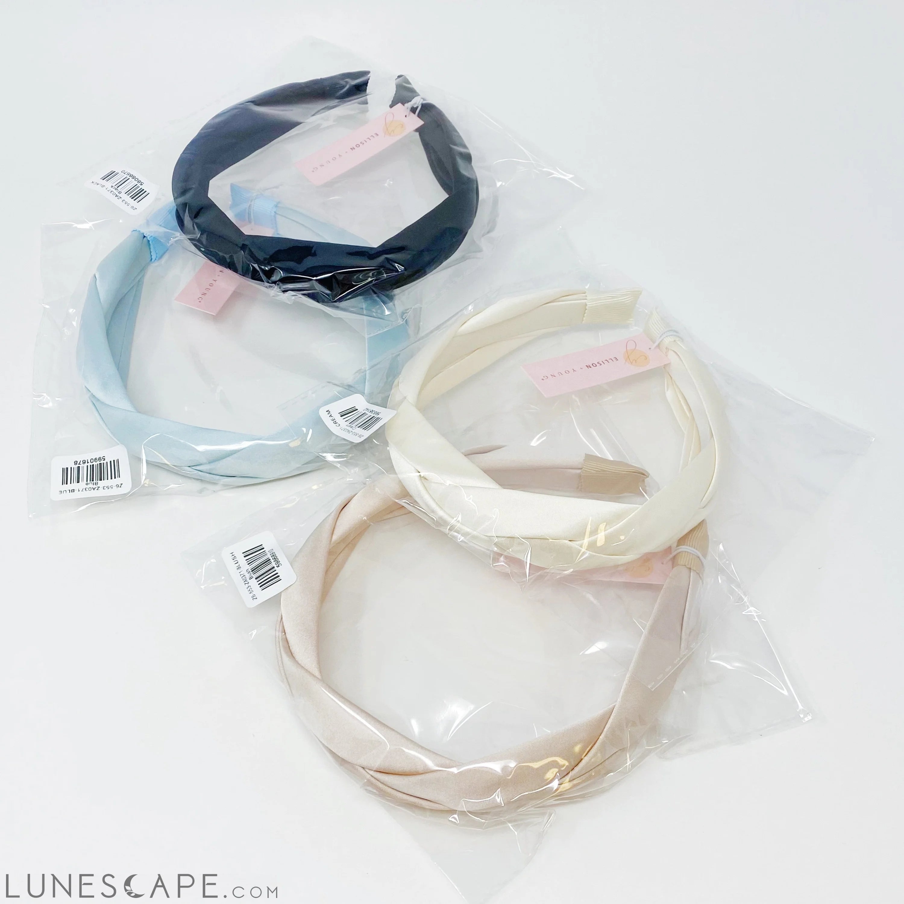 Satin Silk Braid Headband LUNESCAPE
