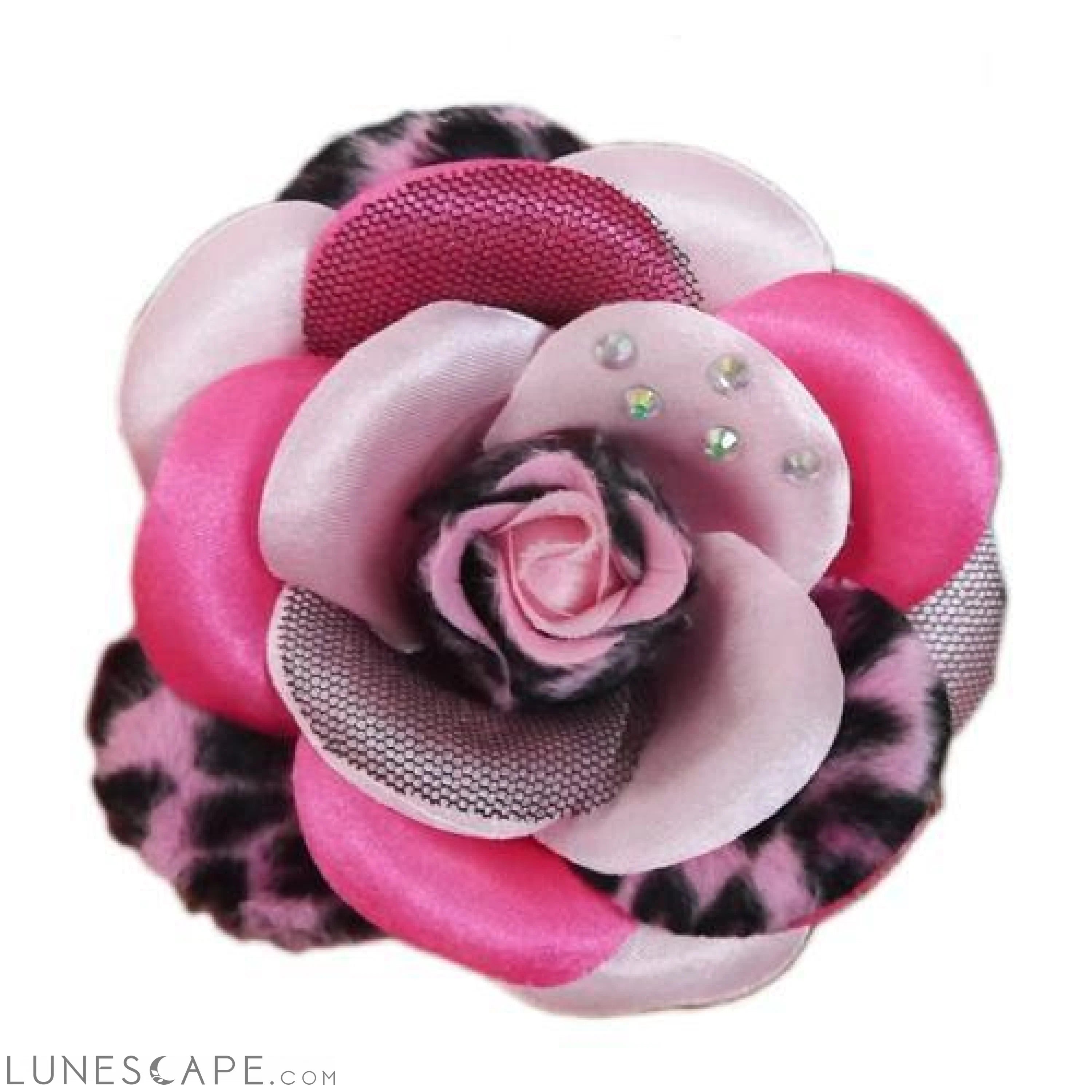 Scarlett Collar Flower - Pink LUNESCAPE