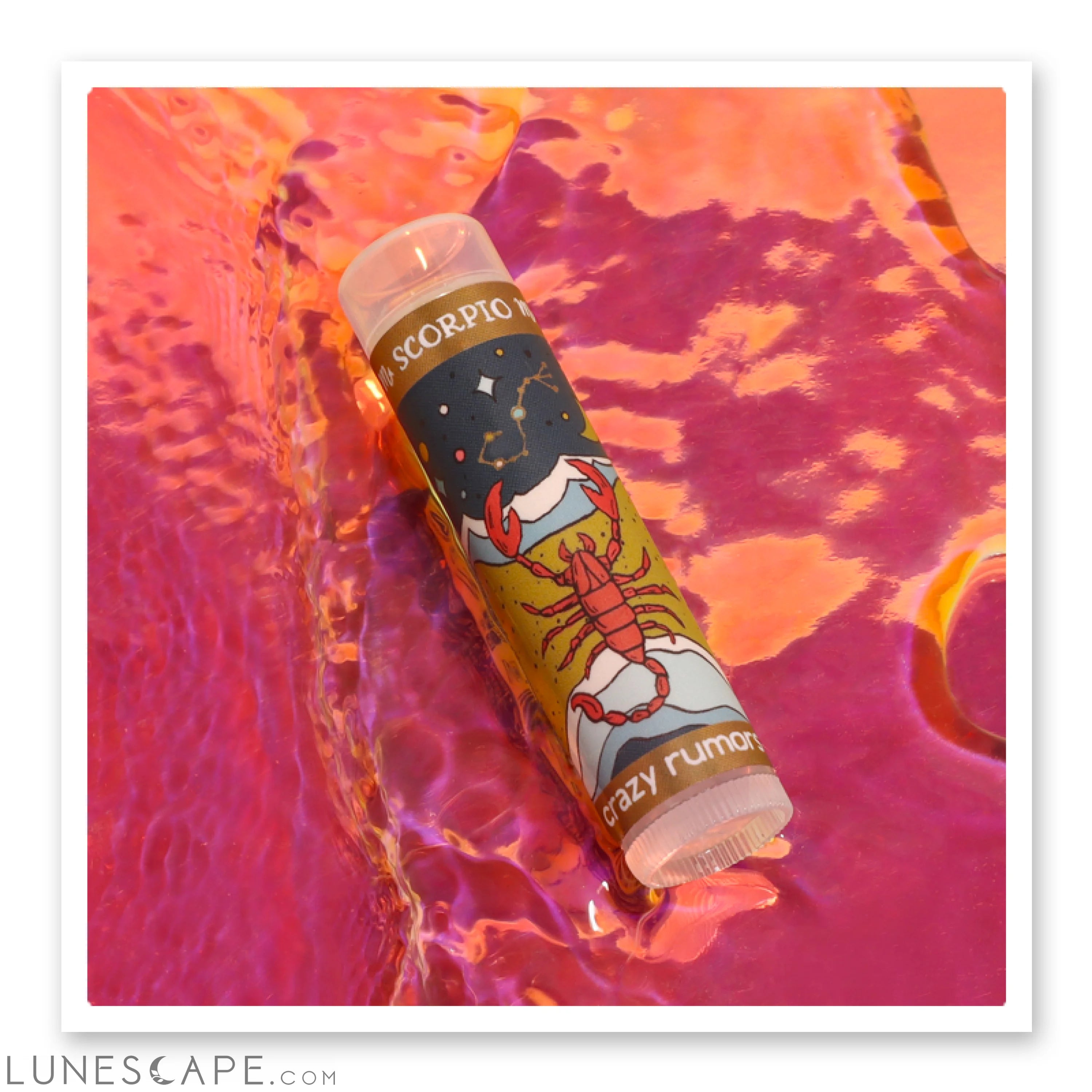 Scorpio Zodiac Lip Balm LUNESCAPE