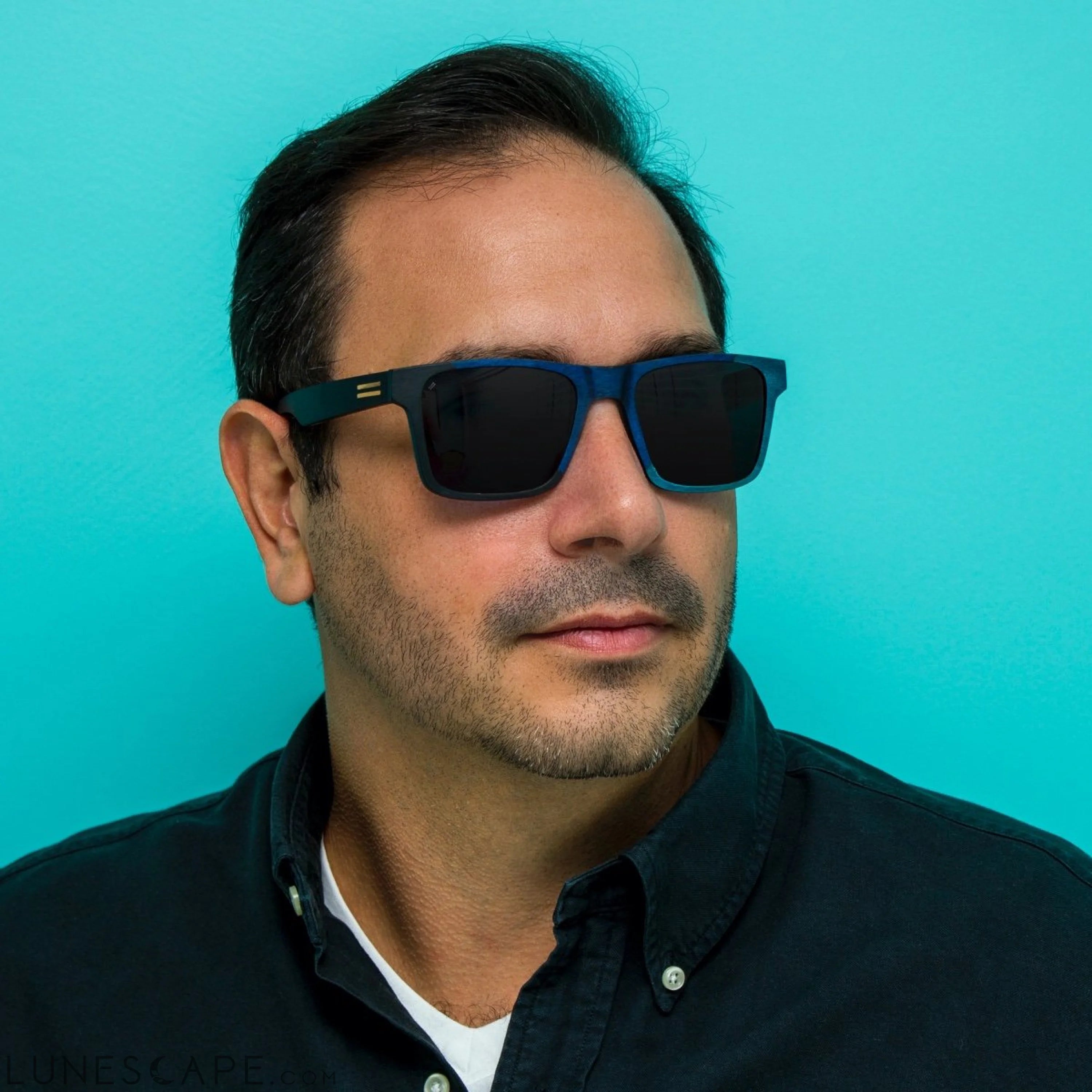 Sebastian - Wood Sunglasses LUNESCAPE