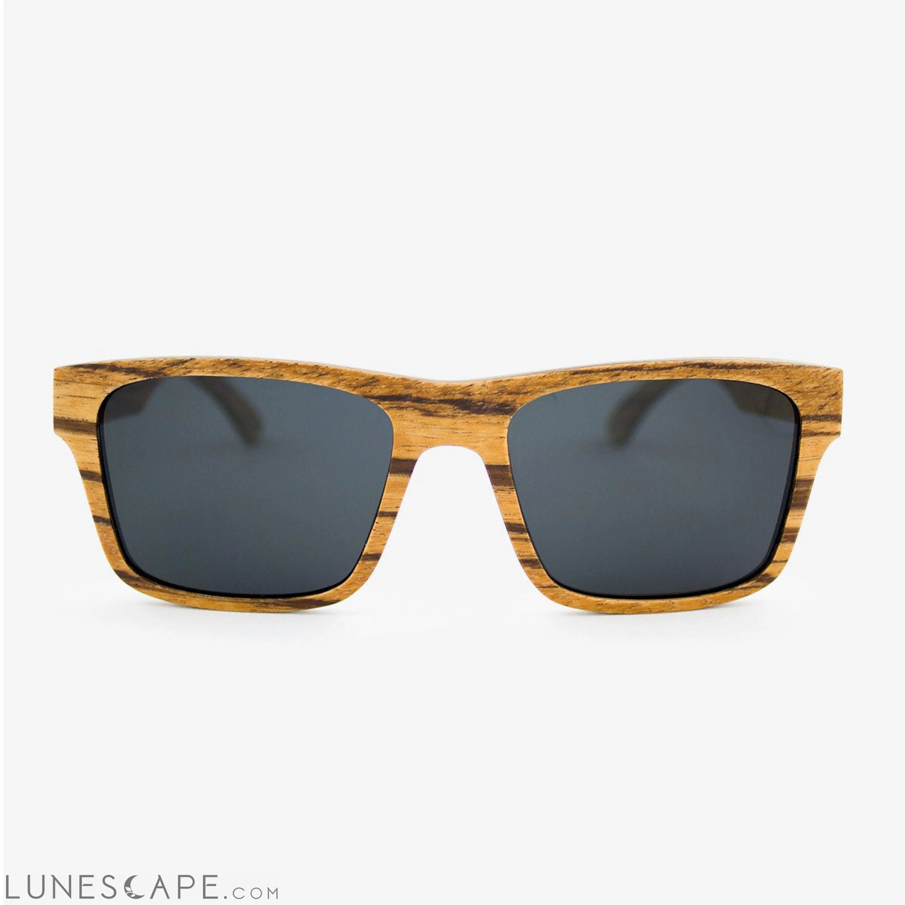 Sebastian - Wood Sunglasses LUNESCAPE