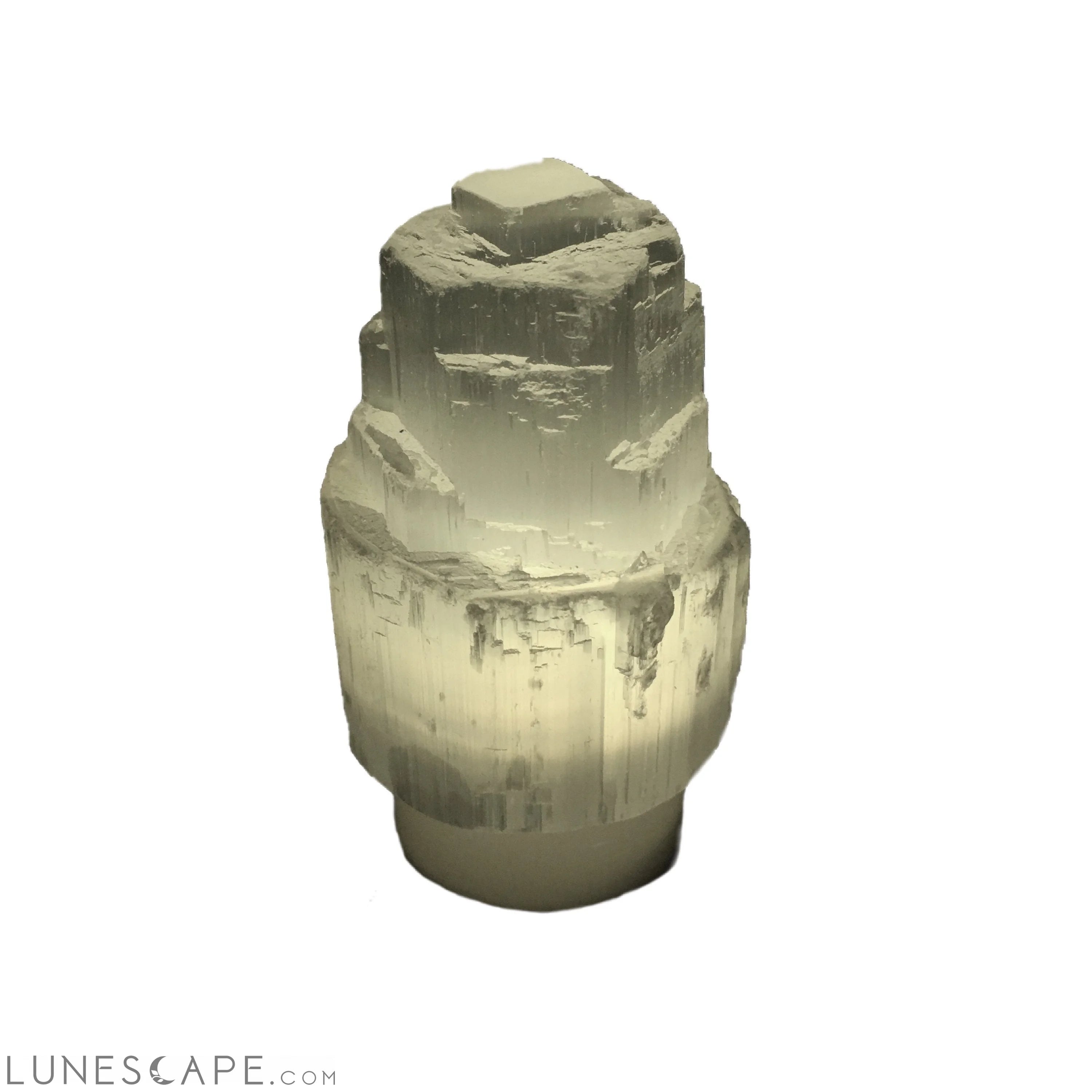 Selenite Skyscraper Lamp Mini LUNESCAPE