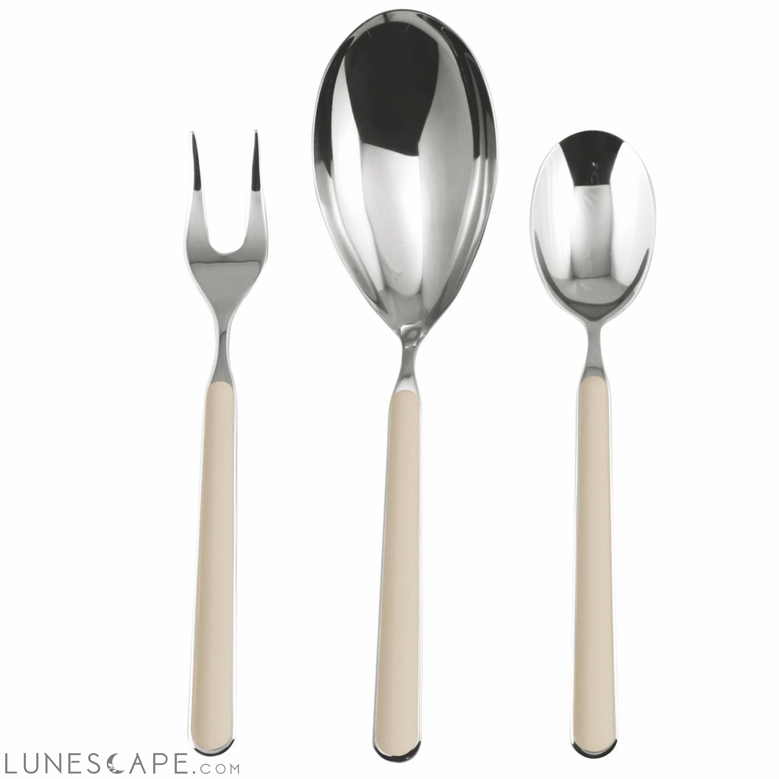 SERVING SET 3 PCS F. TURTLE-DOVE LUNESCAPE