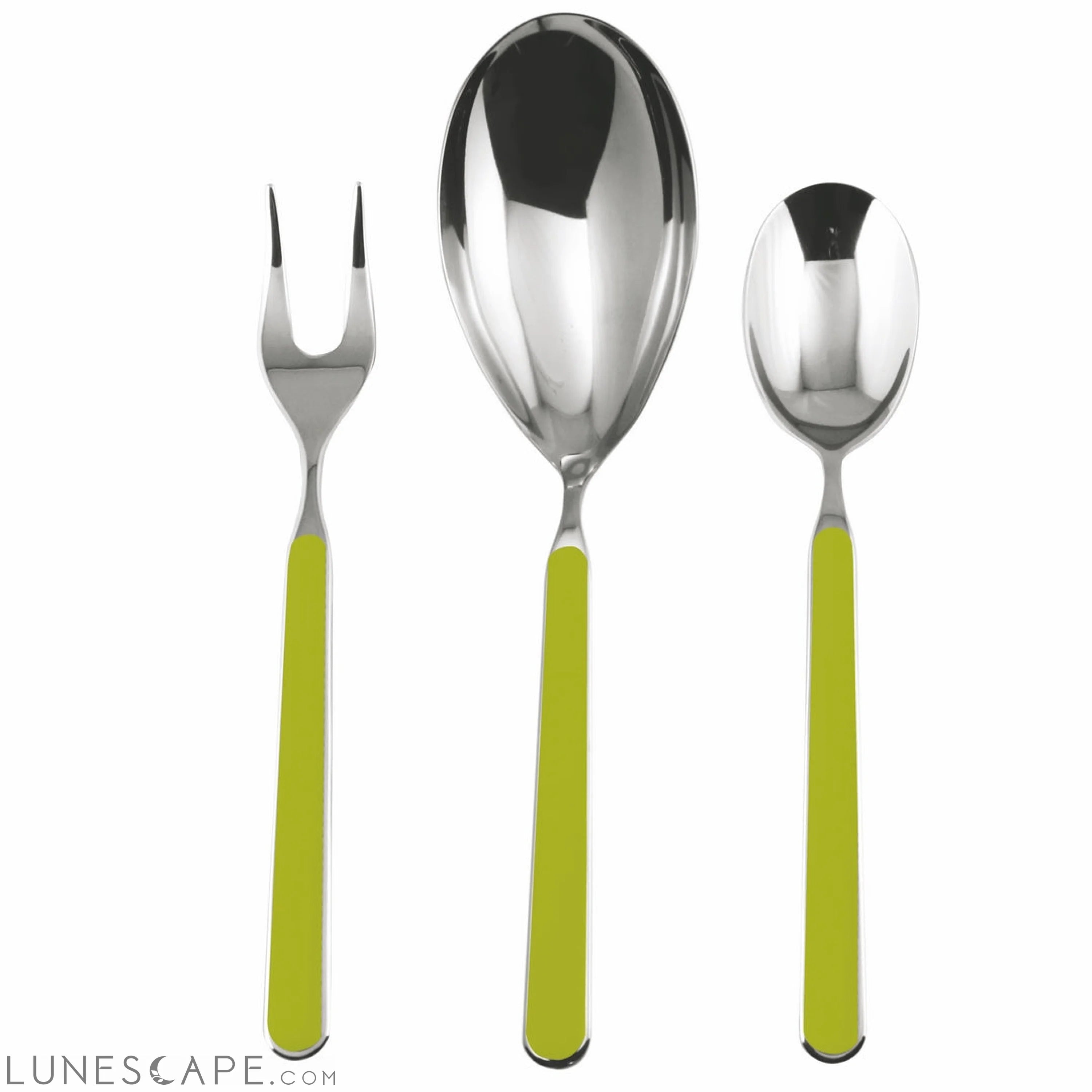 SERVING SET 3 PCS FANTASIA OLIVA LUNESCAPE