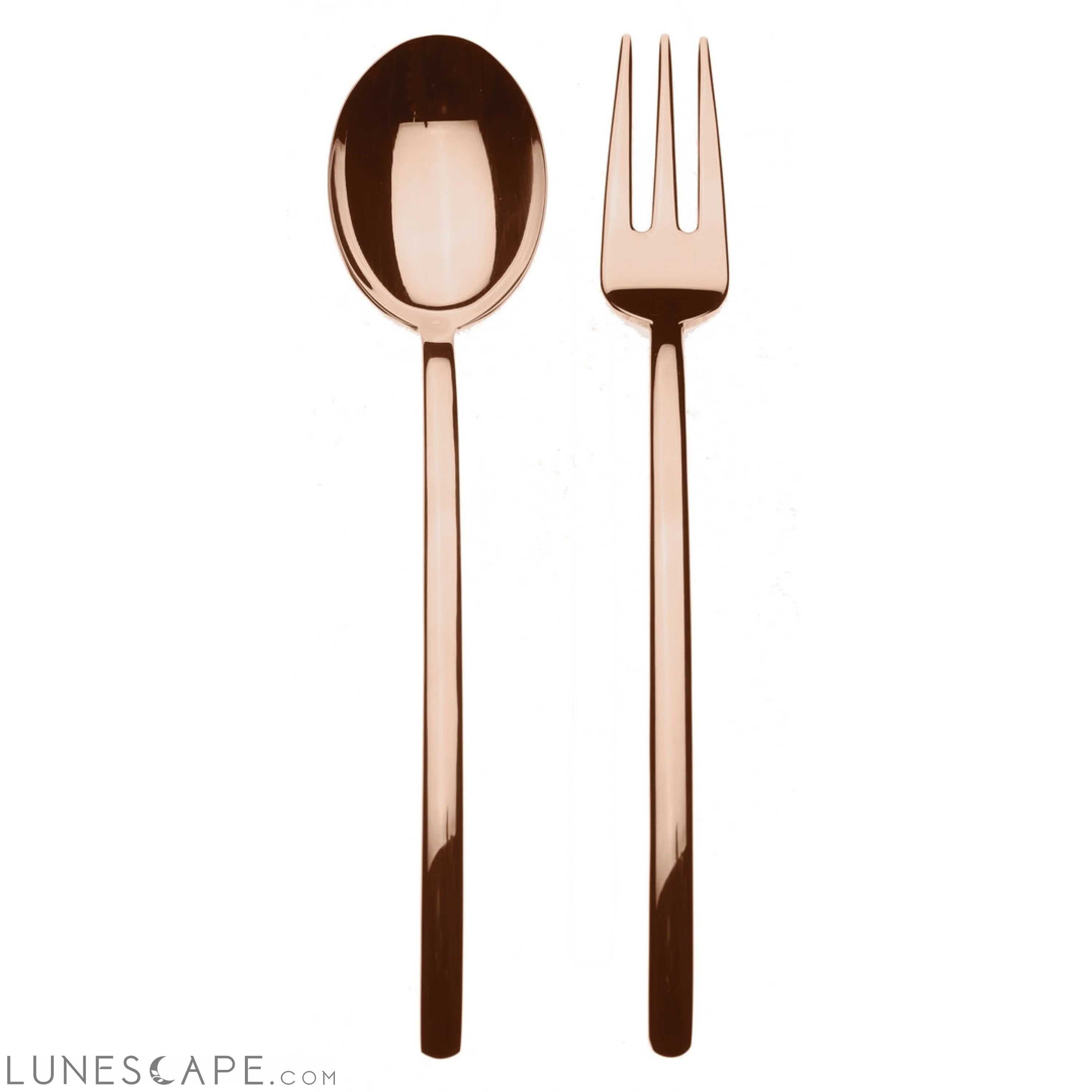Serving Set (Fork and Spoon) DUE BRONZO LUNESCAPE