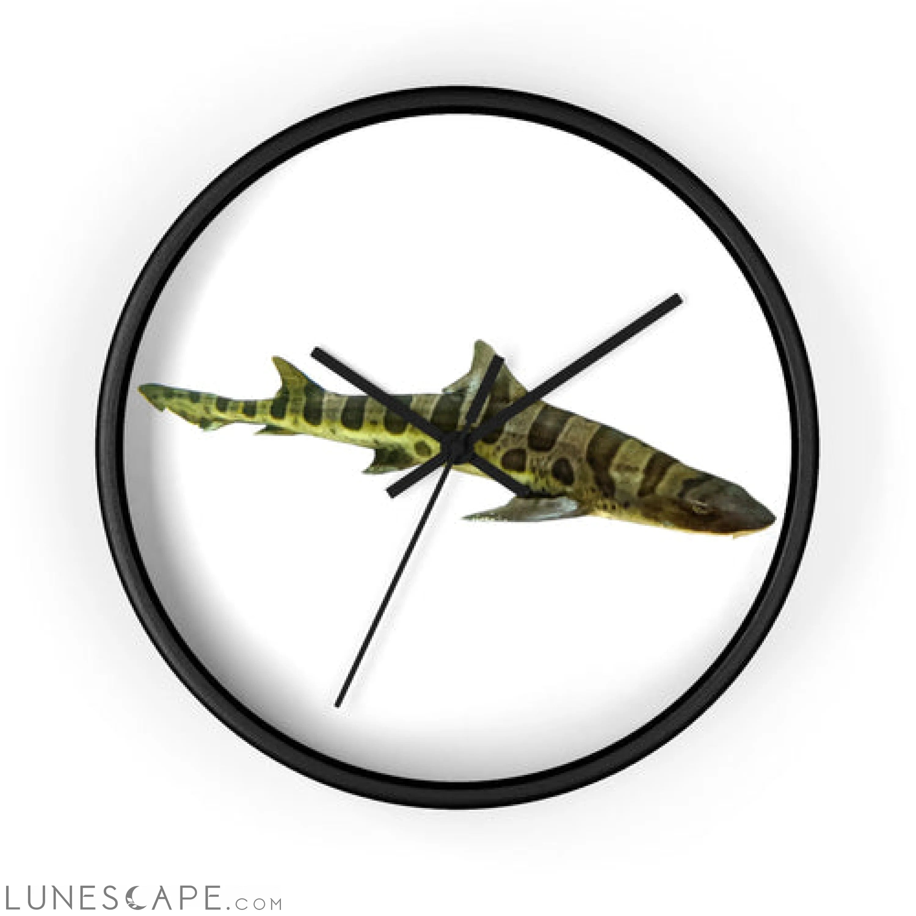 Shark Wall clock LUNESCAPE